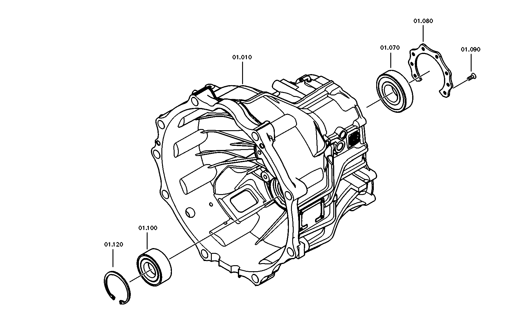 drawing for JAGUAR CARS LTD. 4R83-7C081-AA - SHAFT SEAL (figure 3)