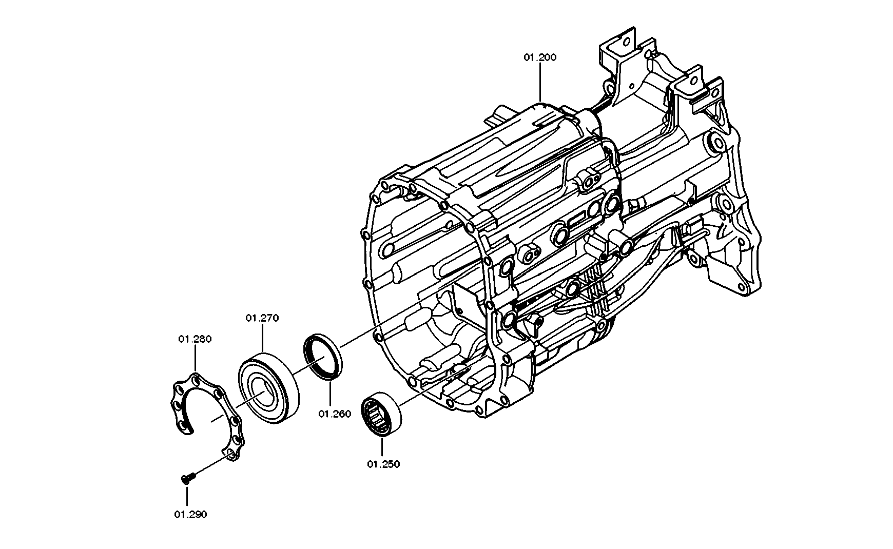 drawing for JAGUAR CARS LTD. 4R83-7C081-AA - SHAFT SEAL (figure 4)