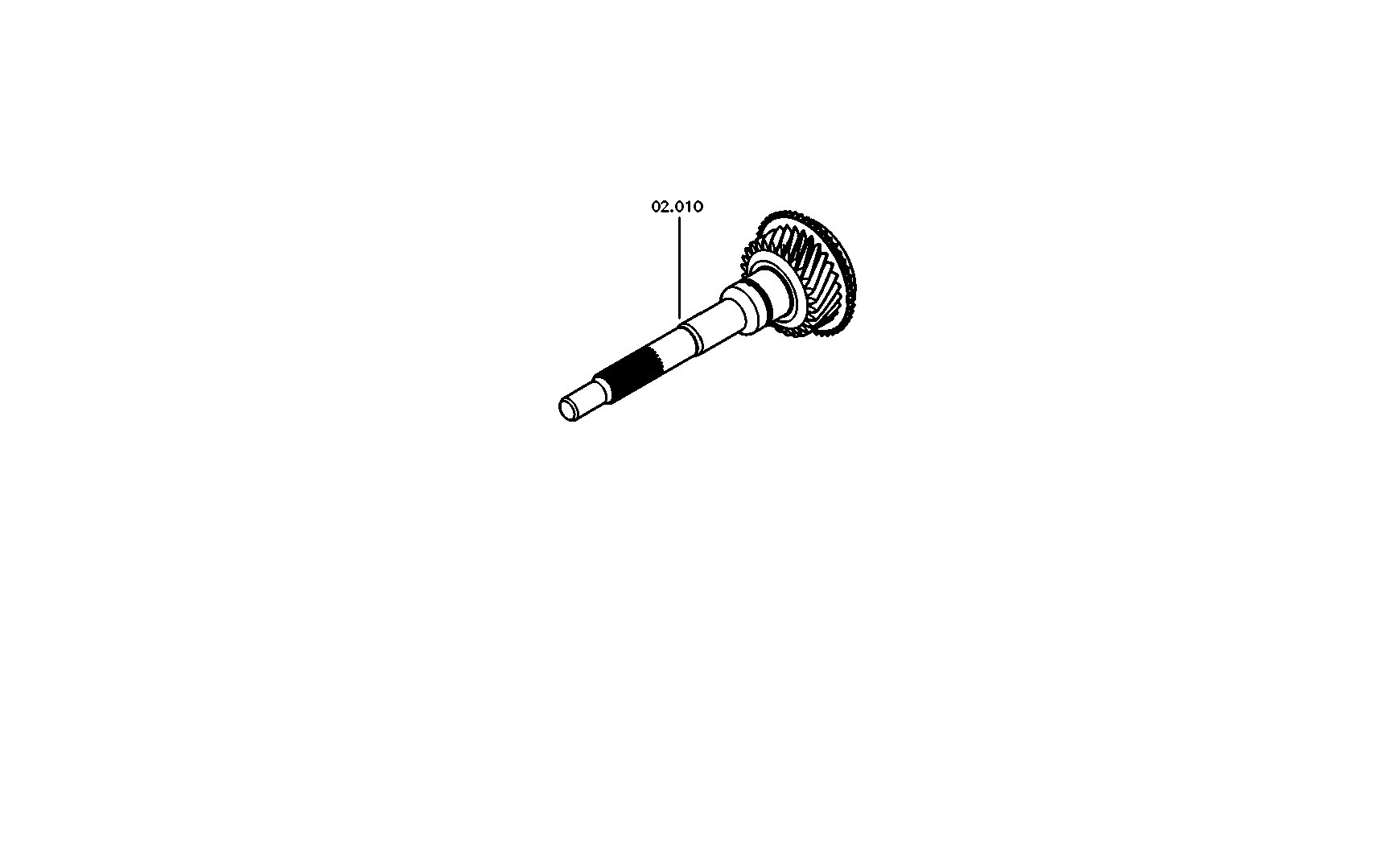 drawing for NISSAN MOTOR CO. 32111-1LH0A - GUIDE TUBE (figure 1)