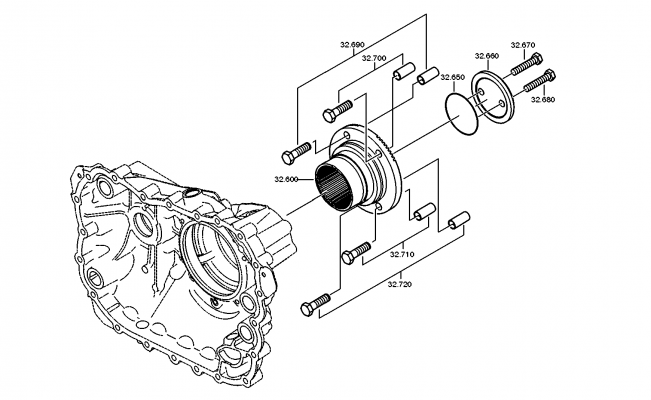 drawing for IVECO 42568763 - OUTPUT FLANGE (figure 3)