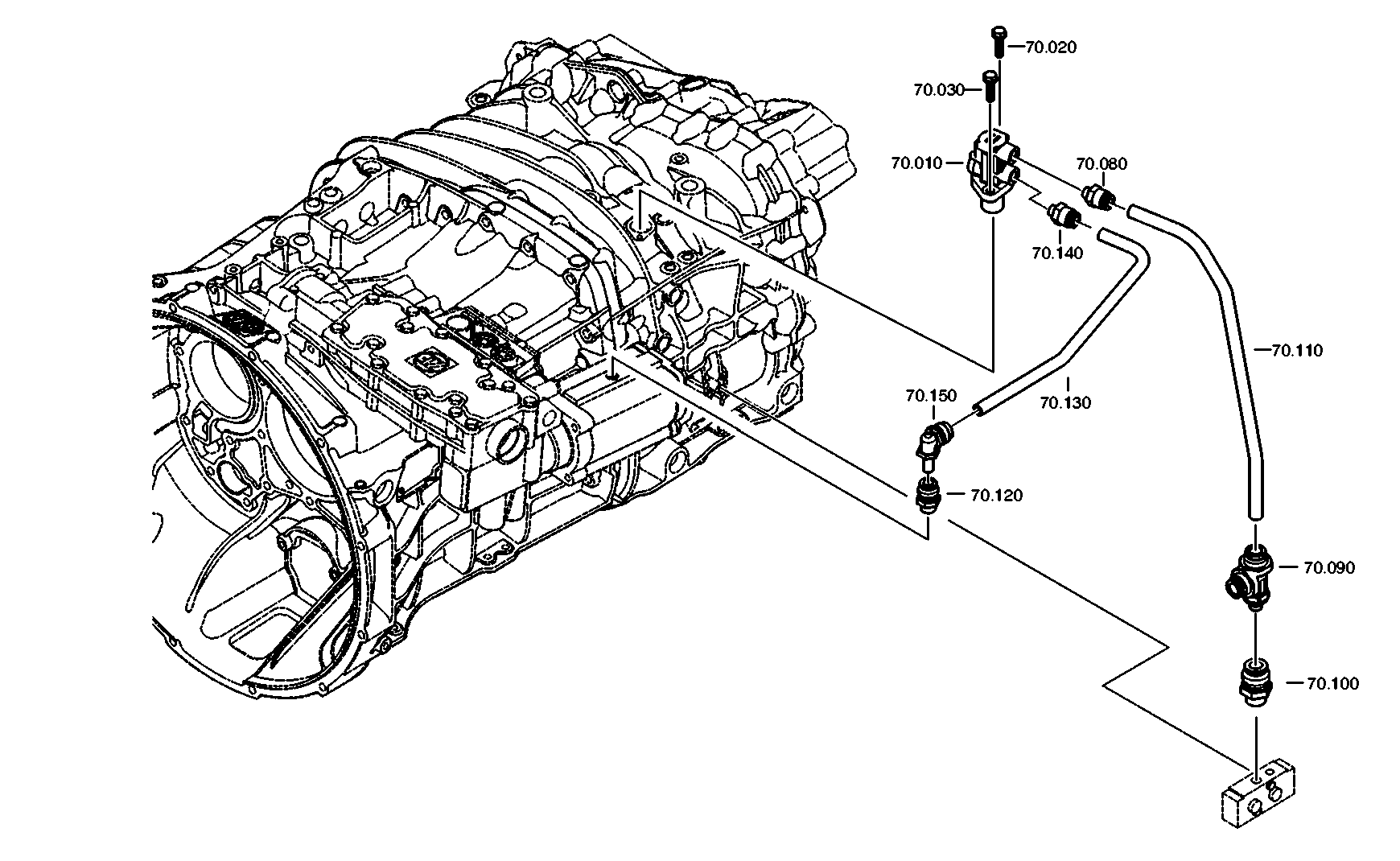 drawing for DAF 1896781 - MALE COUPLING (figure 1)