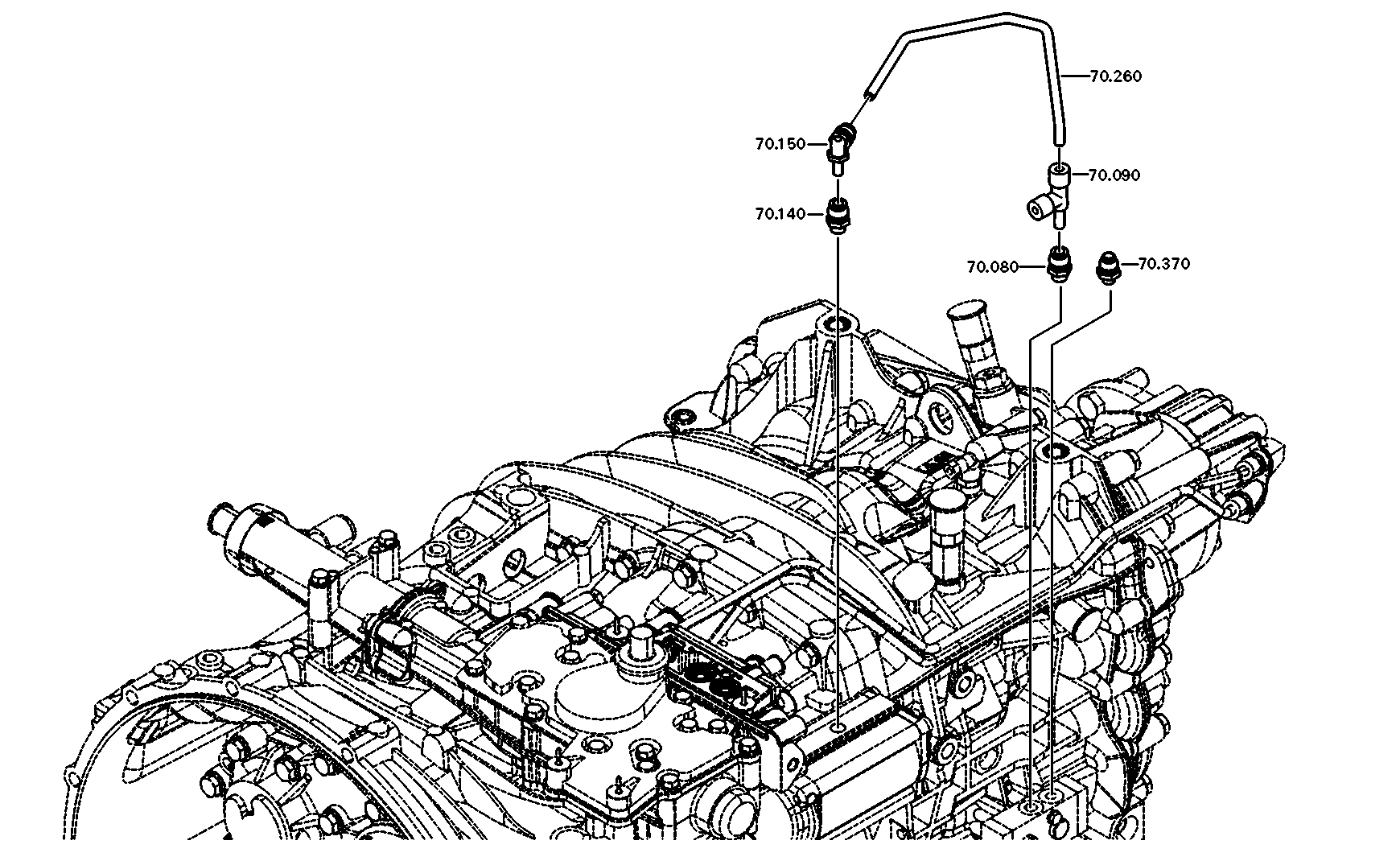 drawing for DAF 1896781 - MALE COUPLING (figure 3)