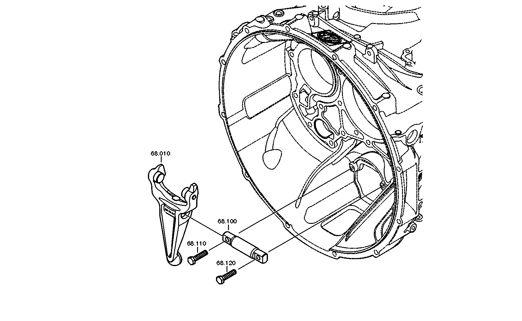 drawing for DAF 1781635 - BEARING BUSH (figure 5)