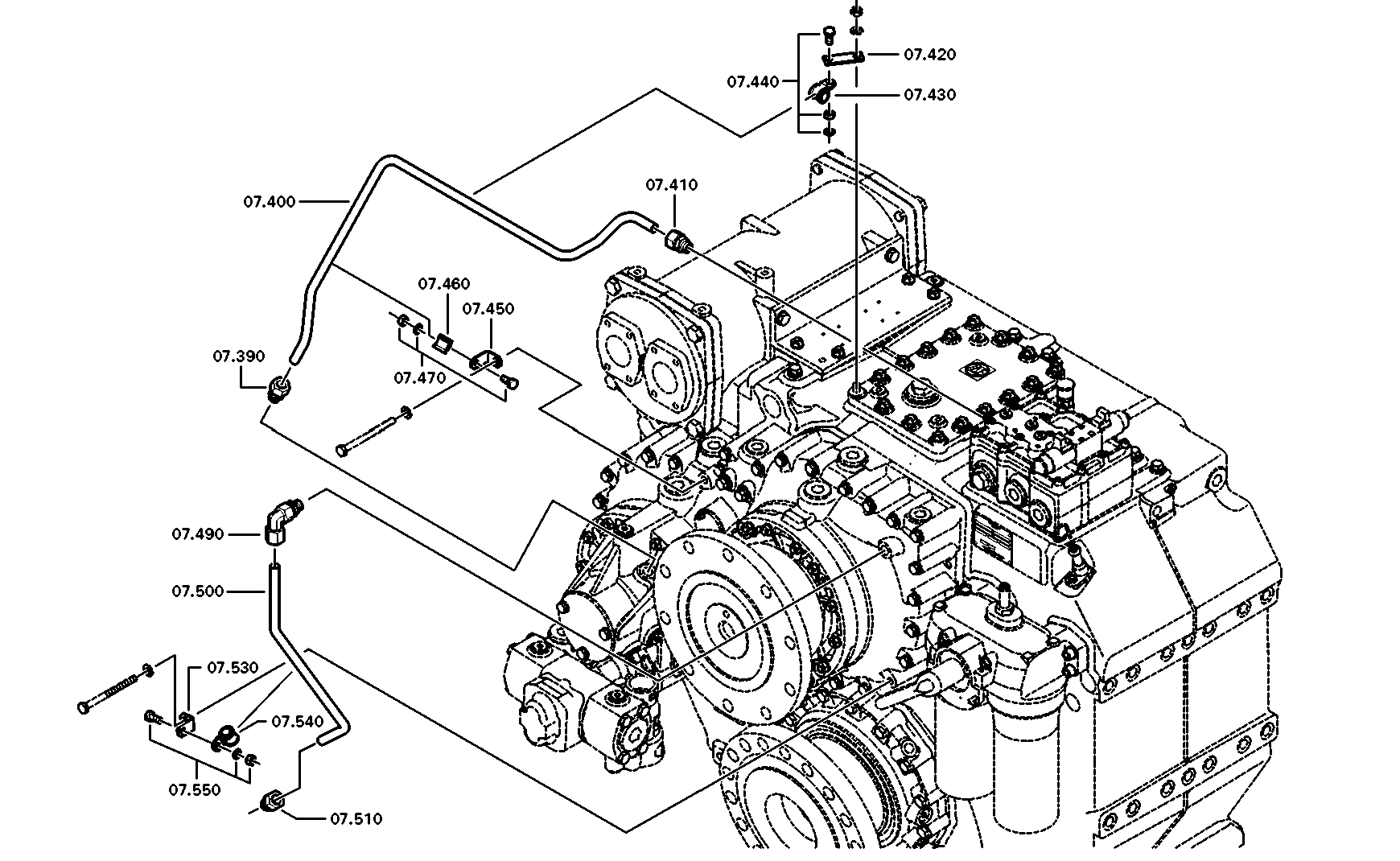 drawing for DOOSAN K9000040 - O-RING (figure 4)