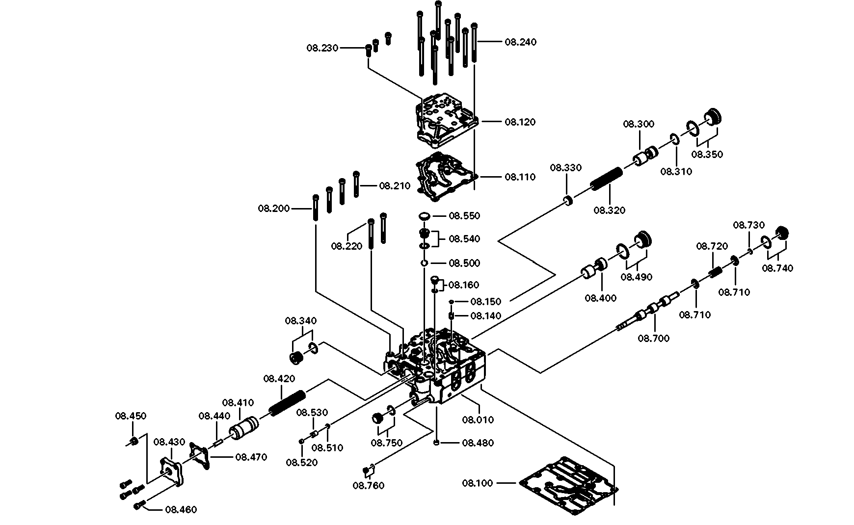 drawing for TEREX EQUIPMENT LIMITED ZGAQ-04759 - HEXAGON SCREW (figure 1)