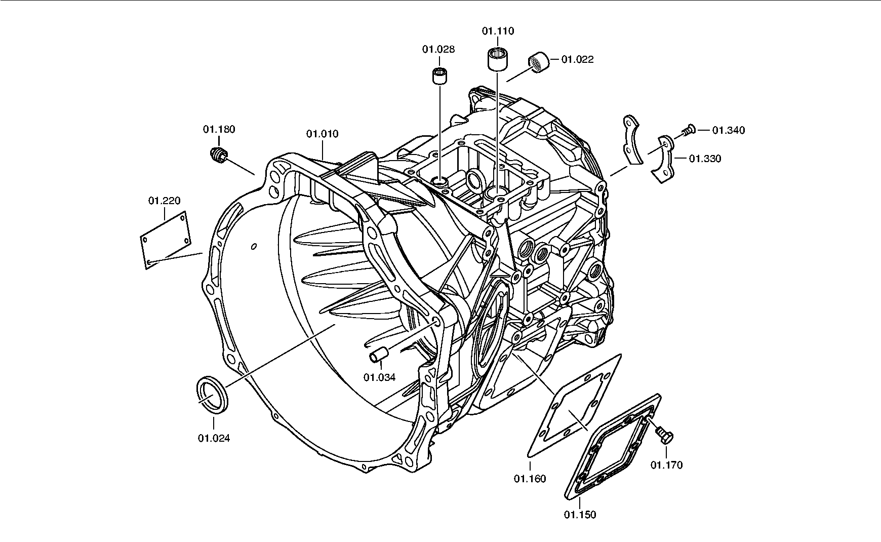 drawing for MITSUBISHI ME535205 - SHAFT SEAL (figure 5)