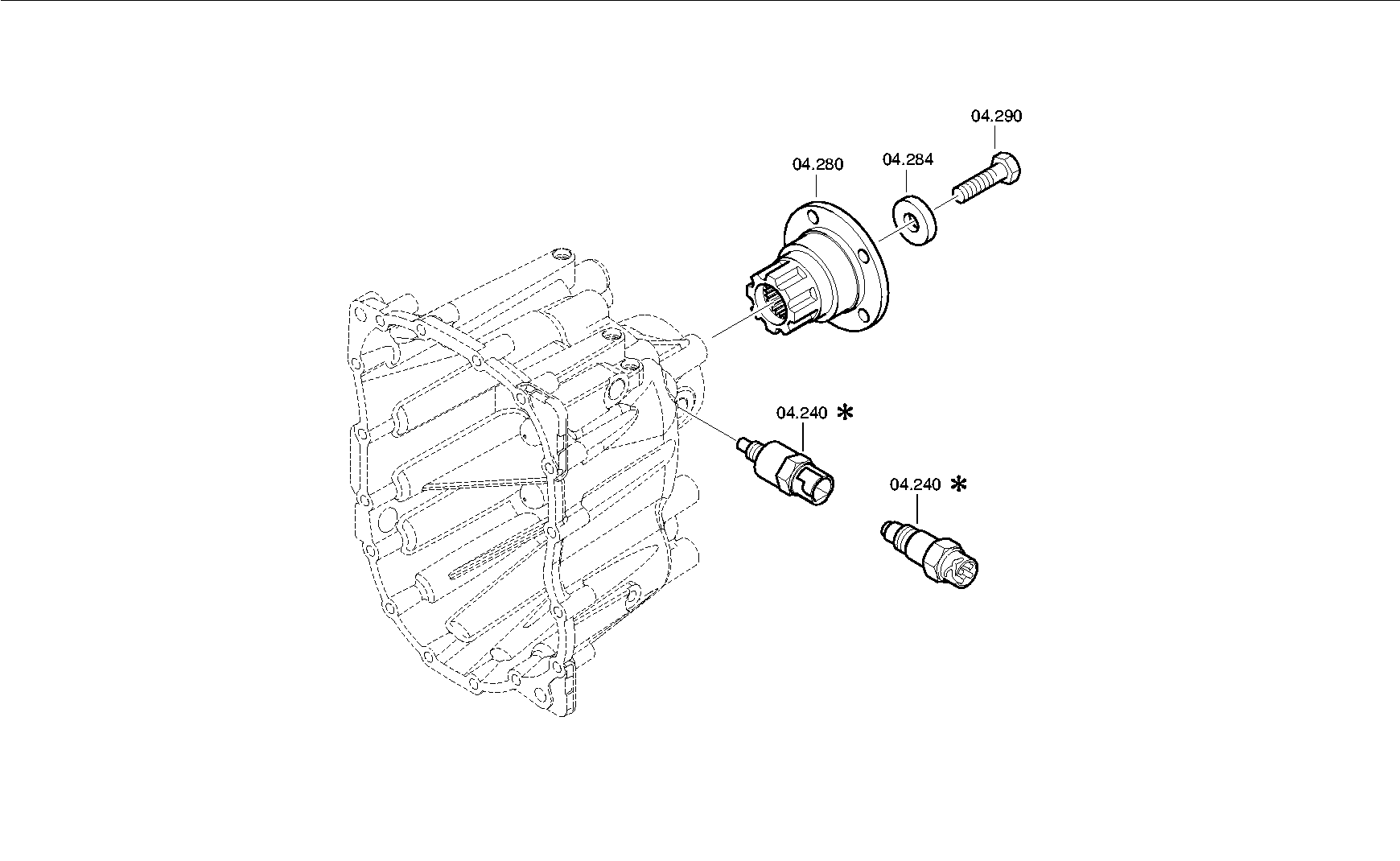 drawing for NISSAN MOTOR CO. 32249-MB90A - CLAMPING PLATE (figure 1)