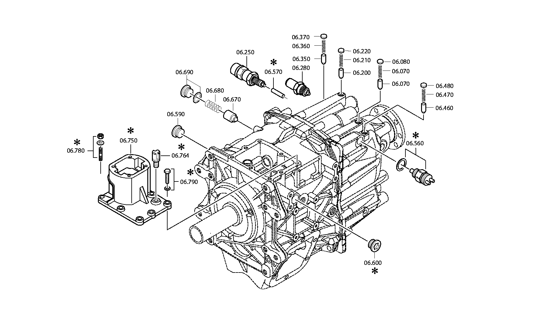 drawing for DAF TRUCKS NV 5001452228 - SWITCH (figure 3)