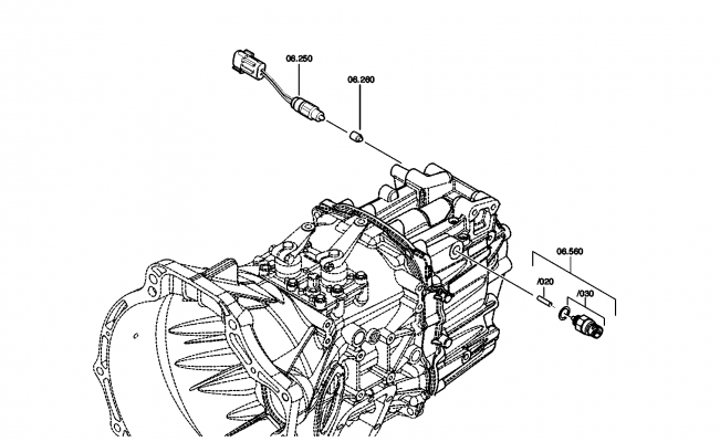 Technical drawing of NISSAN MOTOR CO. 32815-MB90BEZ PIN with dimensions and layout (figure 3)