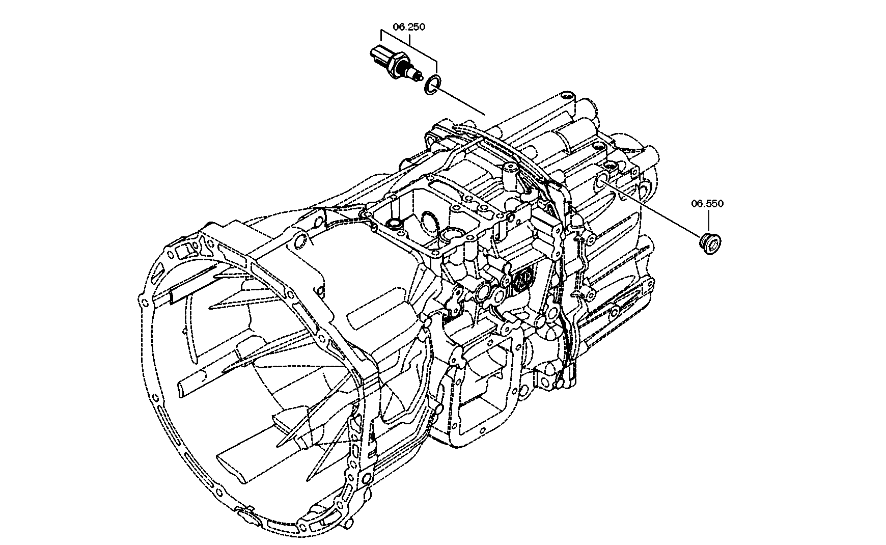 drawing for NISSAN MOTOR CO. 3200601T0A - SWITCH (figure 2)