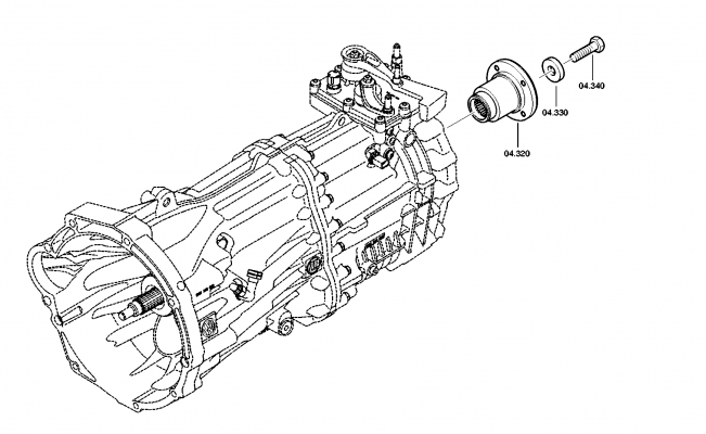 drawing for IVECO 5001849965 - HEXAGON SCREW (figure 1)