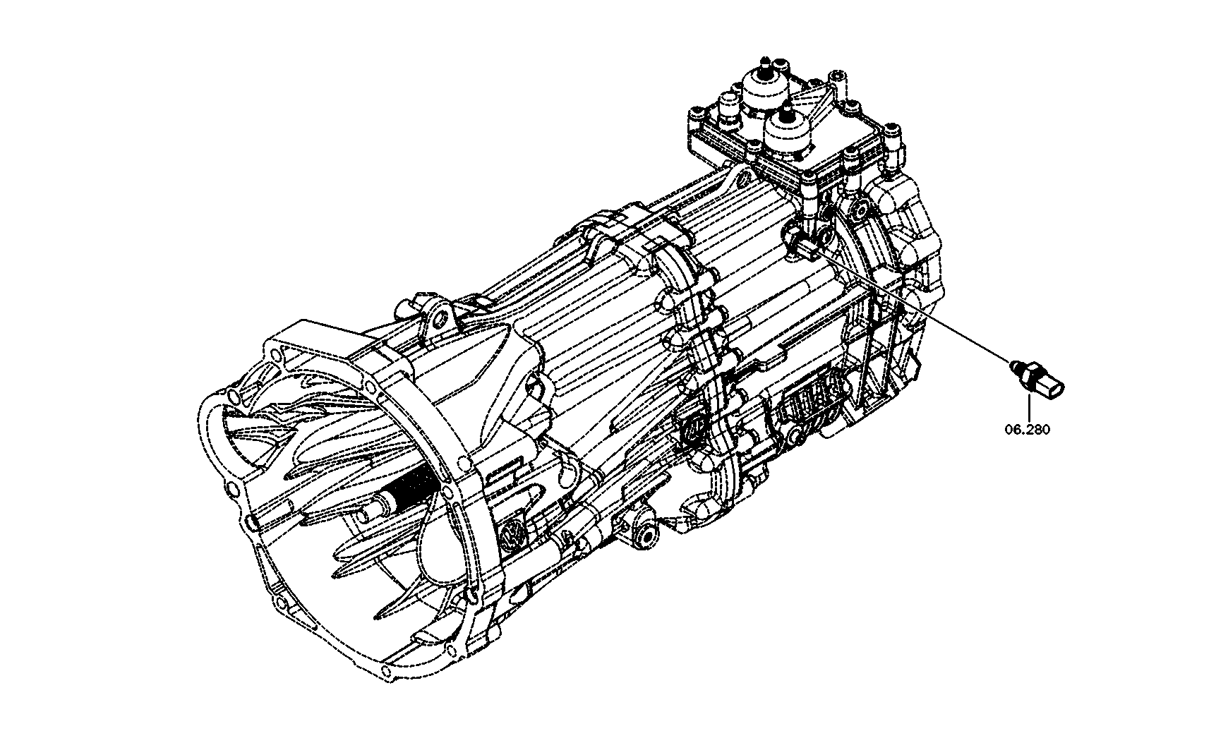 drawing for VOLKSWAGEN AG 02K 945 415 K - SWITCH (figure 1)