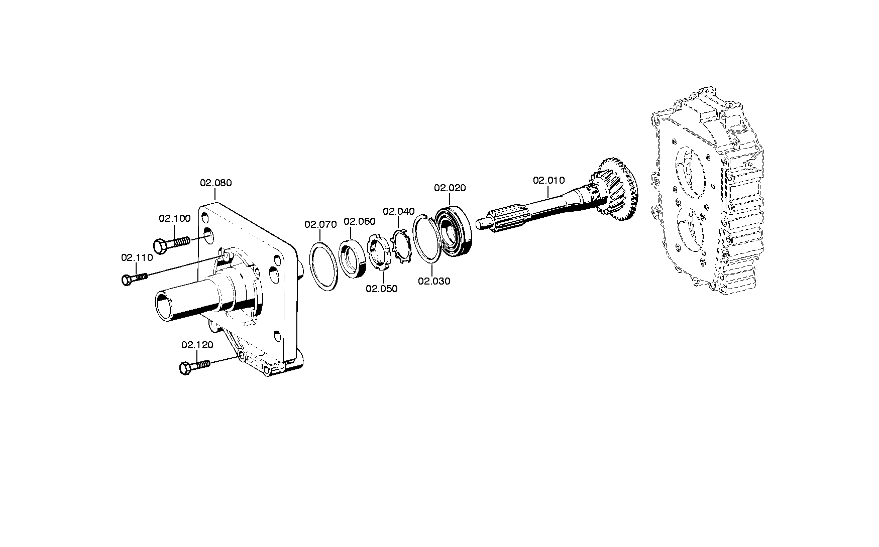 drawing for SOVAB 5000241556 - SHAFT SEAL (figure 1)