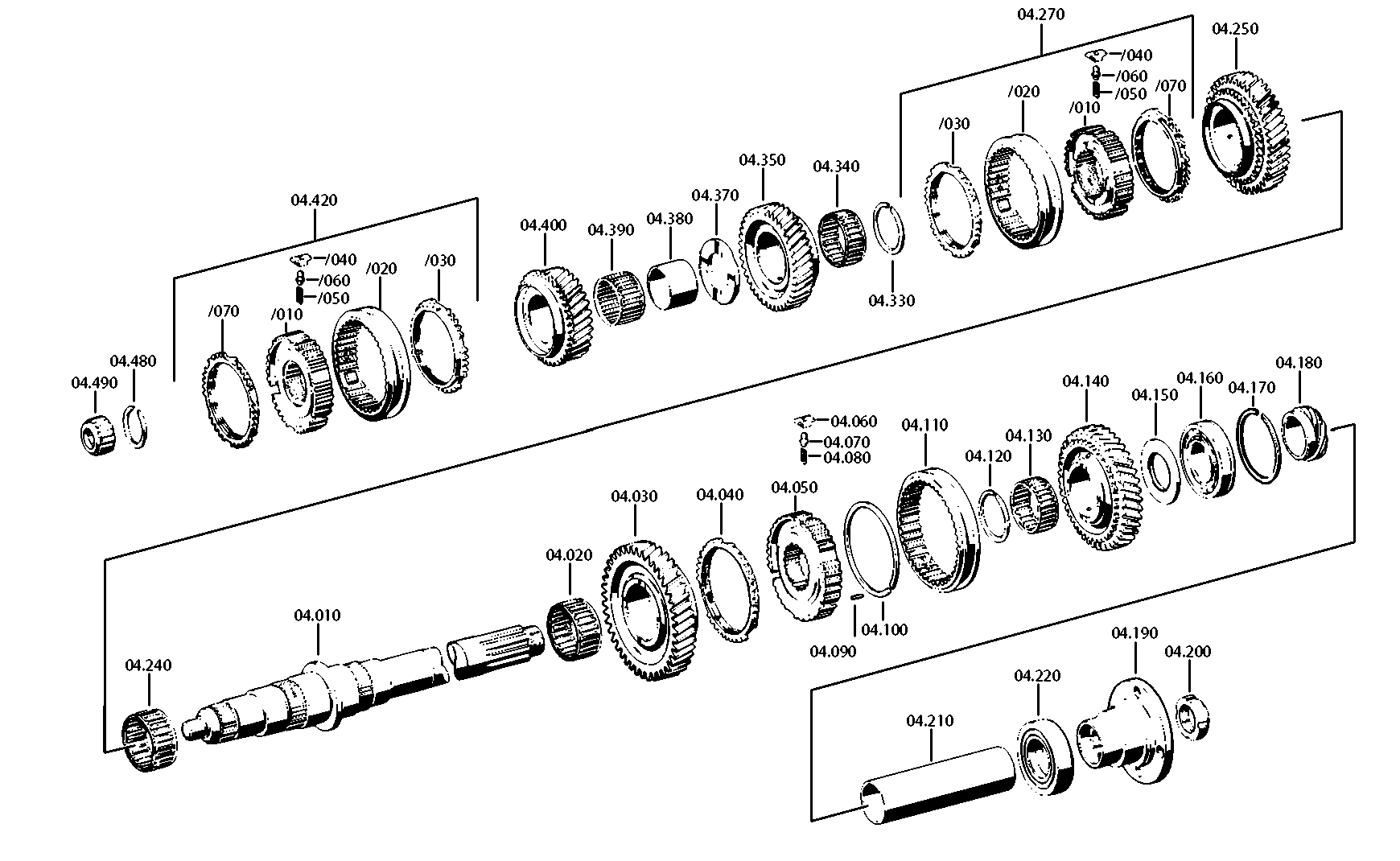 drawing for SKF 170743 - NEEDLE CAGE (figure 4)