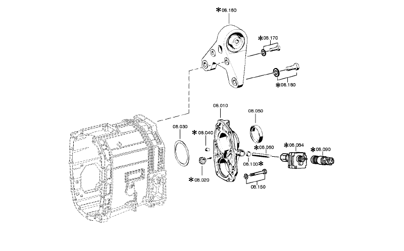 drawing for IVECO 093157067 - SHAFT SEAL (figure 1)