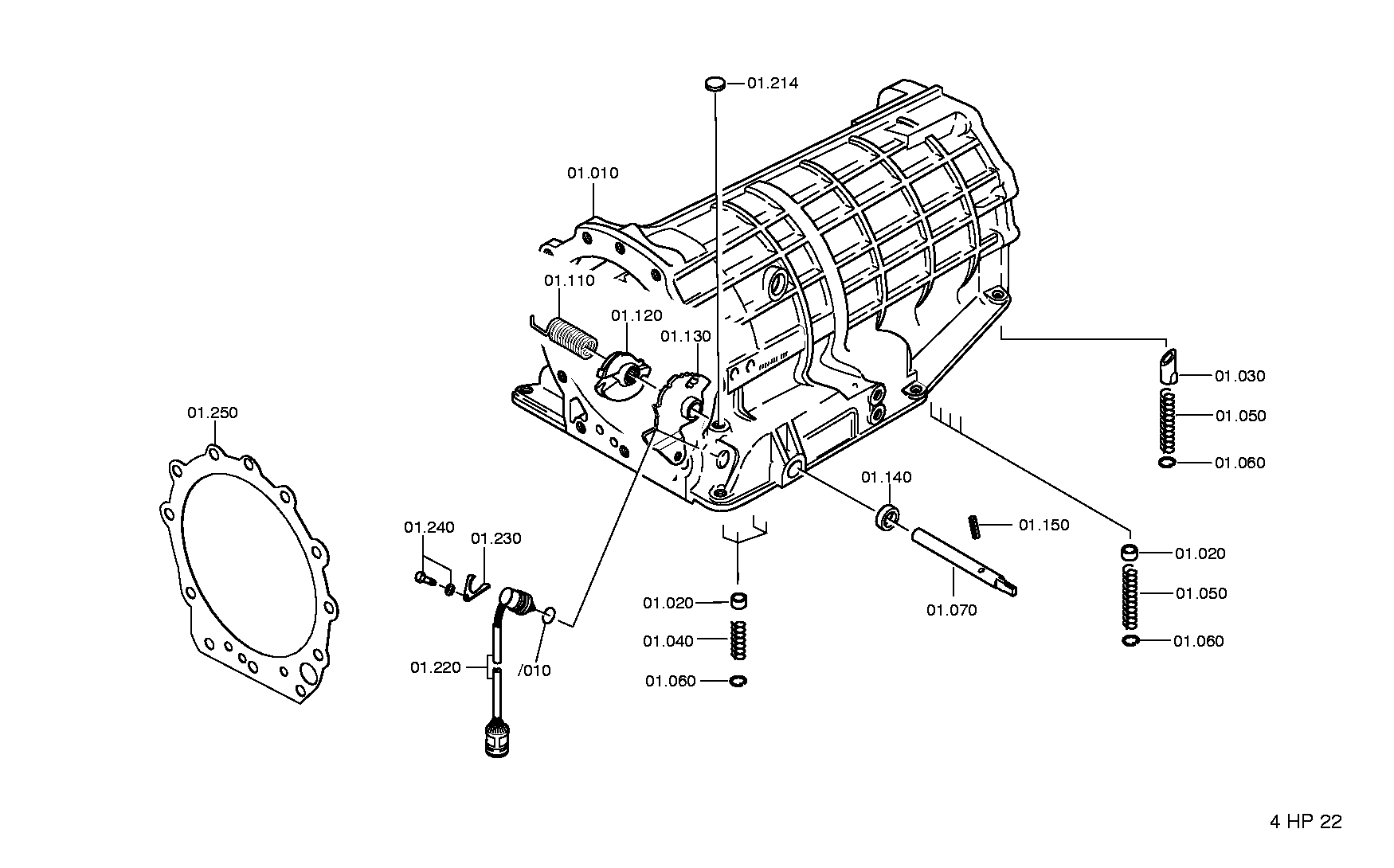 drawing for JAGUAR CARS LTD. RTC4281 - COMPR.SPRING (figure 3)