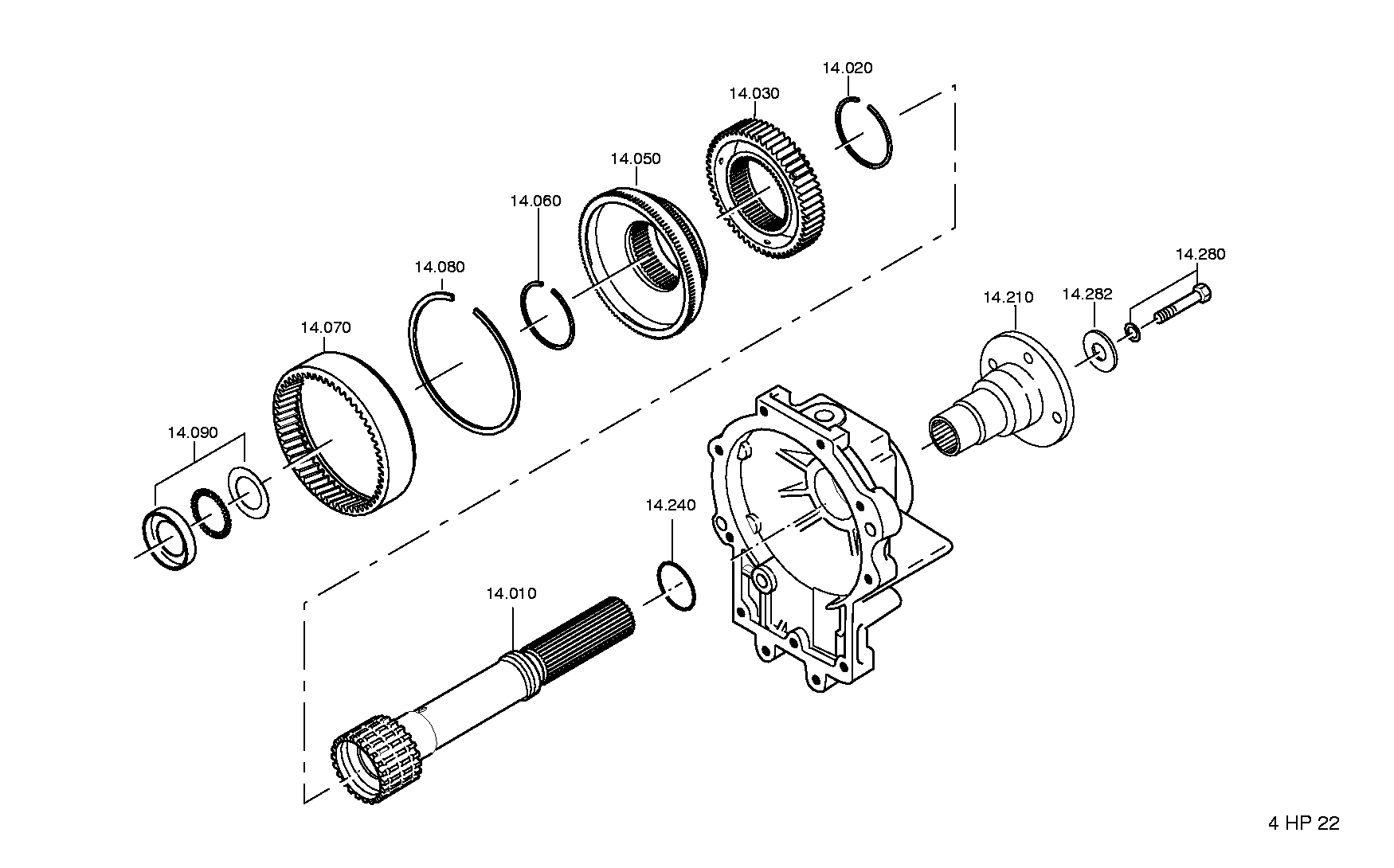 drawing for JAGUAR CARS LTD. RTC5194 - SNAP RING (figure 3)