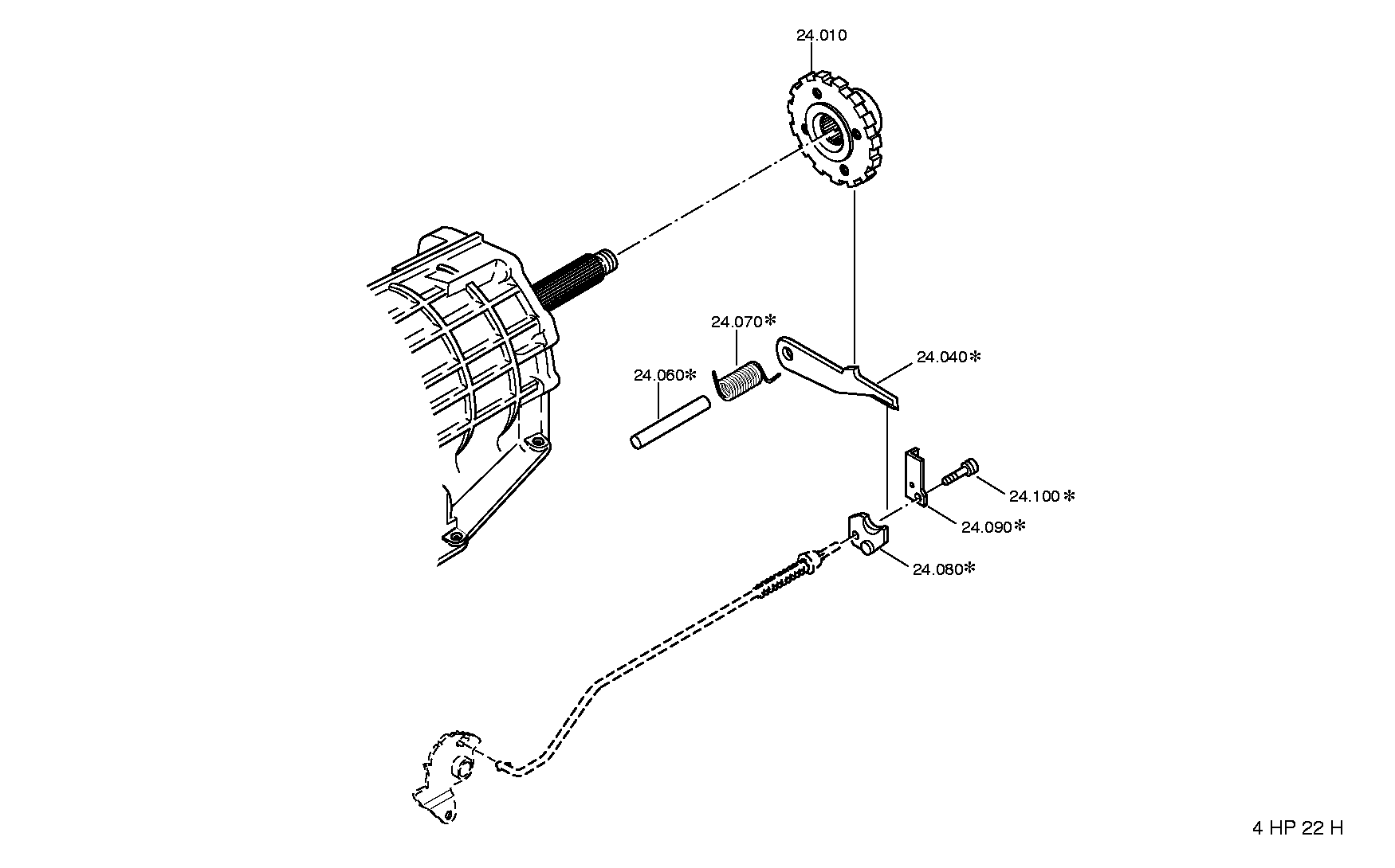 drawing for UNIPART 02JLM 2278 - GUIDE PIECE (figure 1)