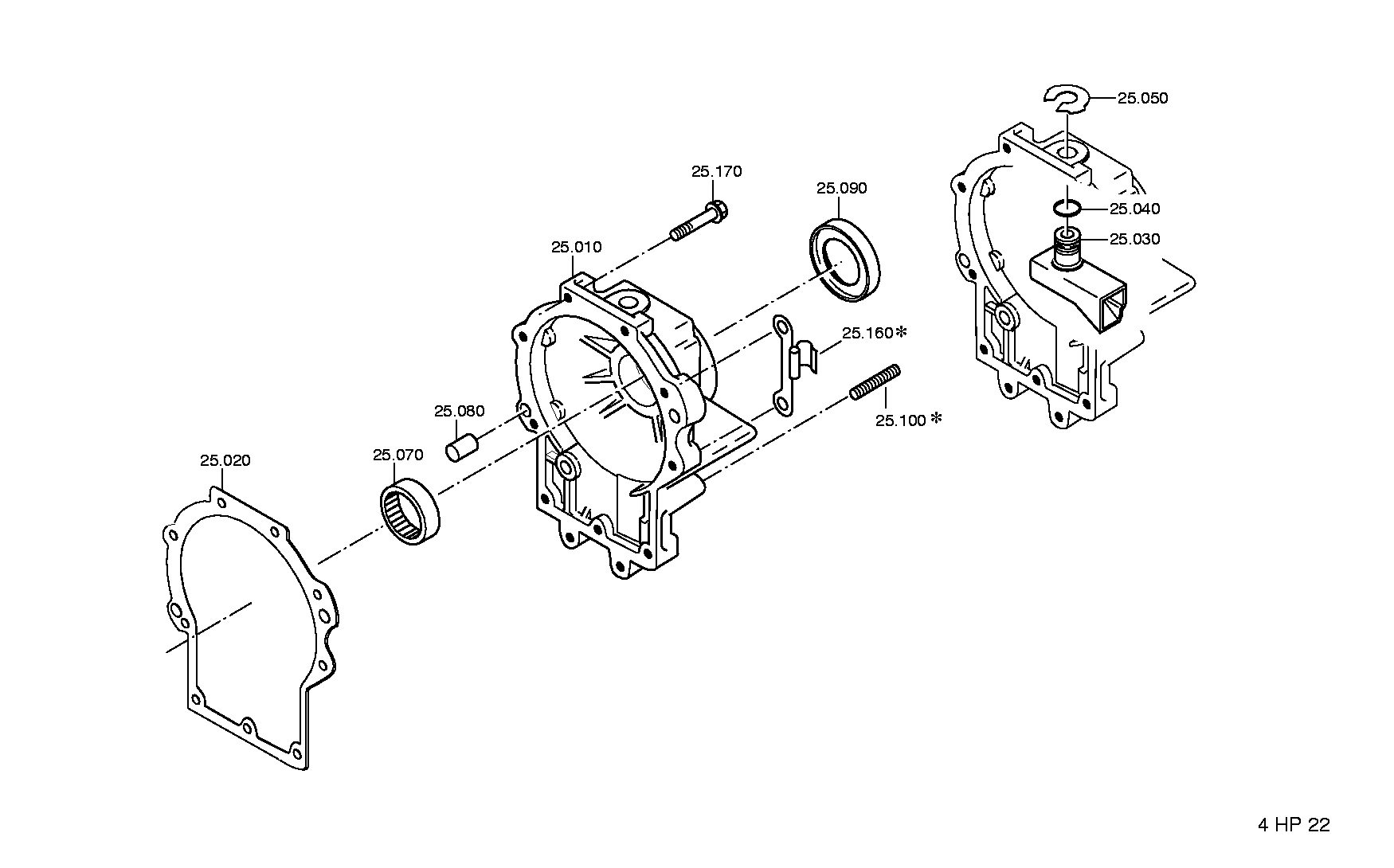 drawing for UNIPART 02JLM 10723 - SHAFT SEAL (figure 2)