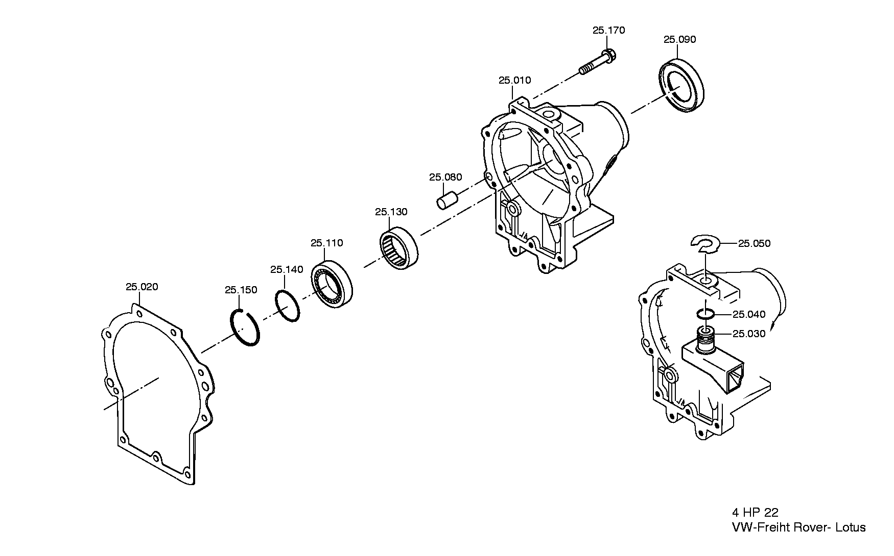 drawing for VOLKSWAGEN AG 01V 409 144 - BALL BEARING (figure 1)