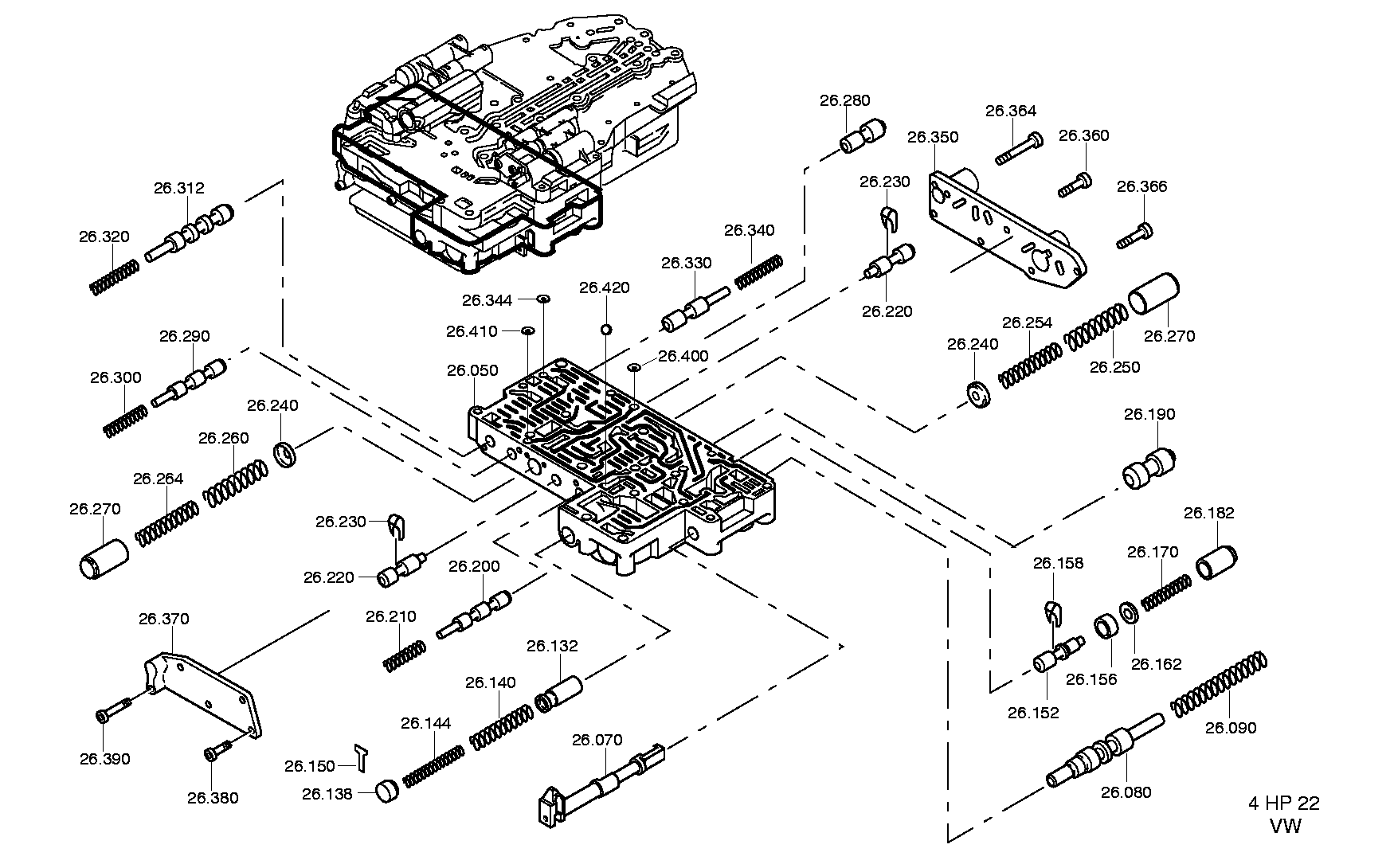 drawing for UNIPART 02JLM 664 - OIL SCREEN (figure 1)