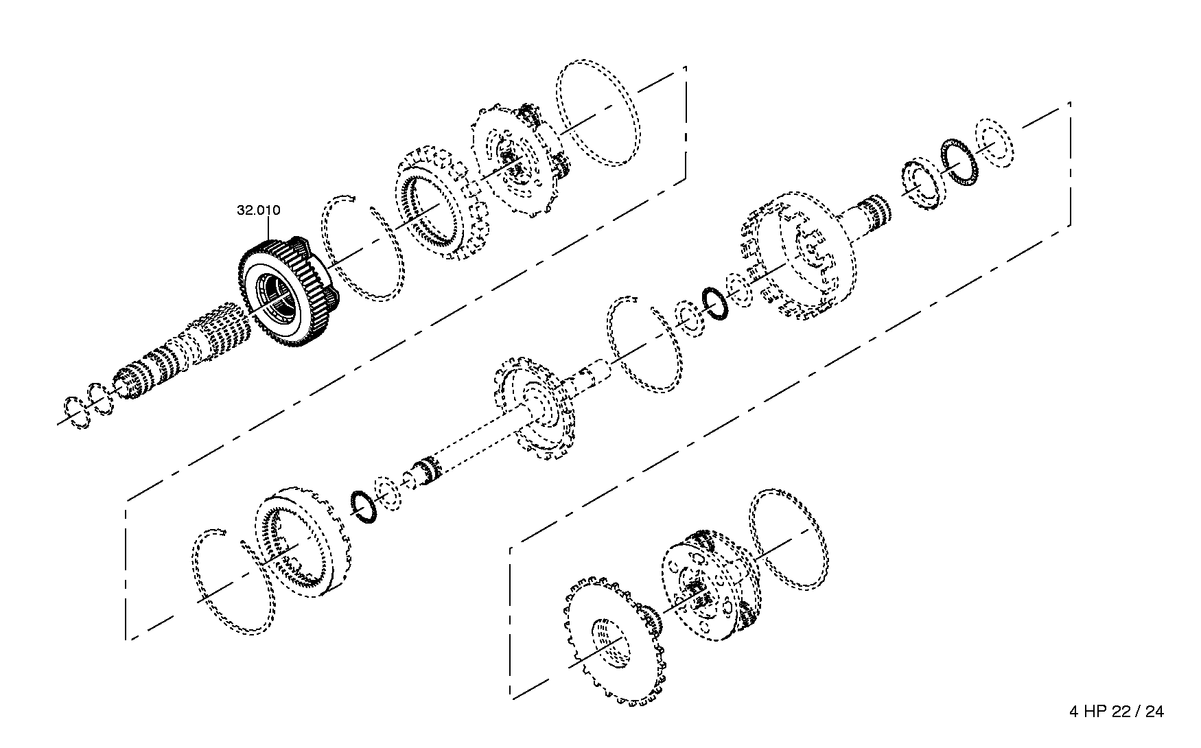 drawing for JAGUAR CARS LTD. STC994 - PLANETARY DRIVE (figure 1)