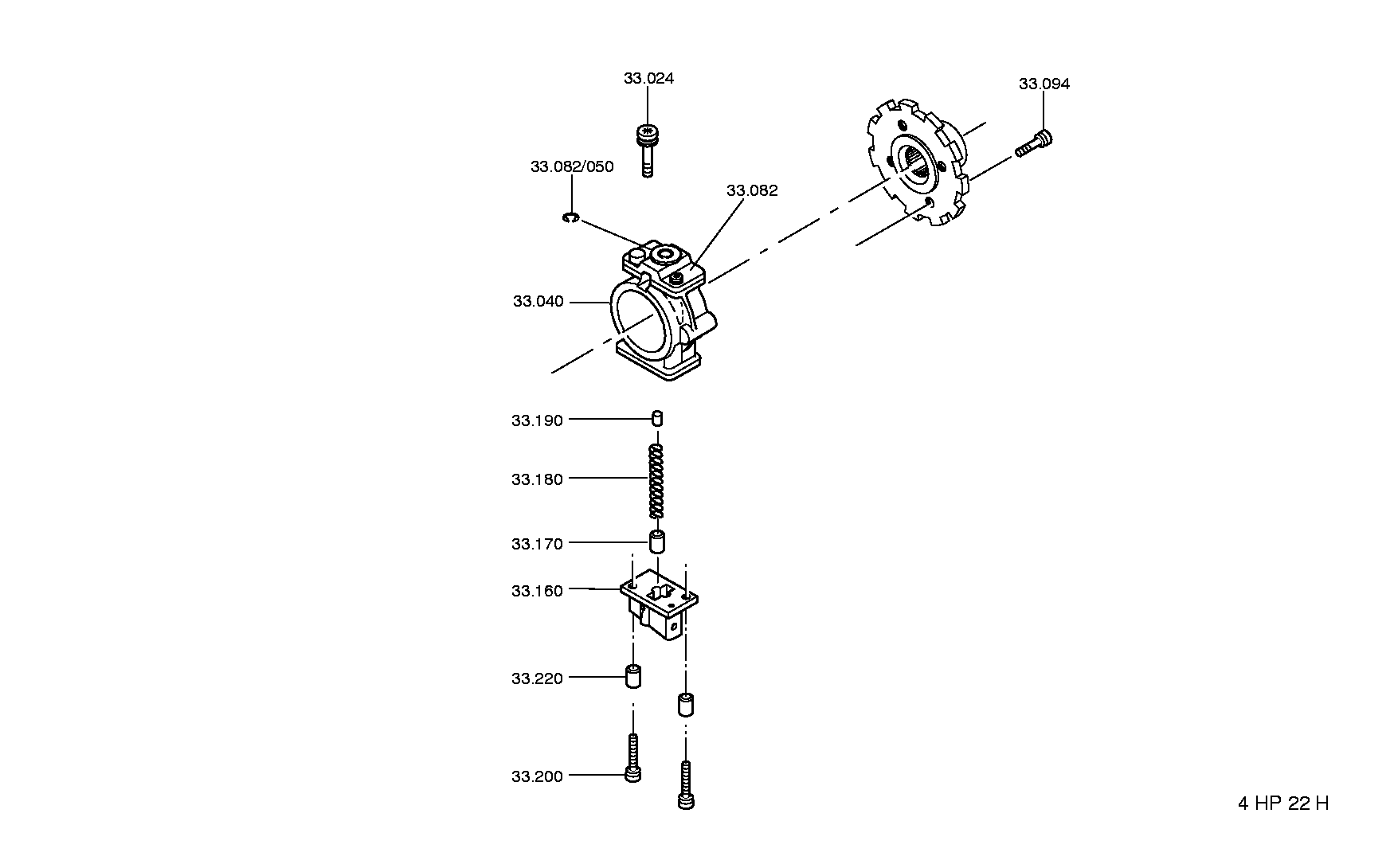 drawing for JAGUAR CARS LTD. 02JLM 888 - HEXALOBULAR DRIVING SCREW (figure 1)