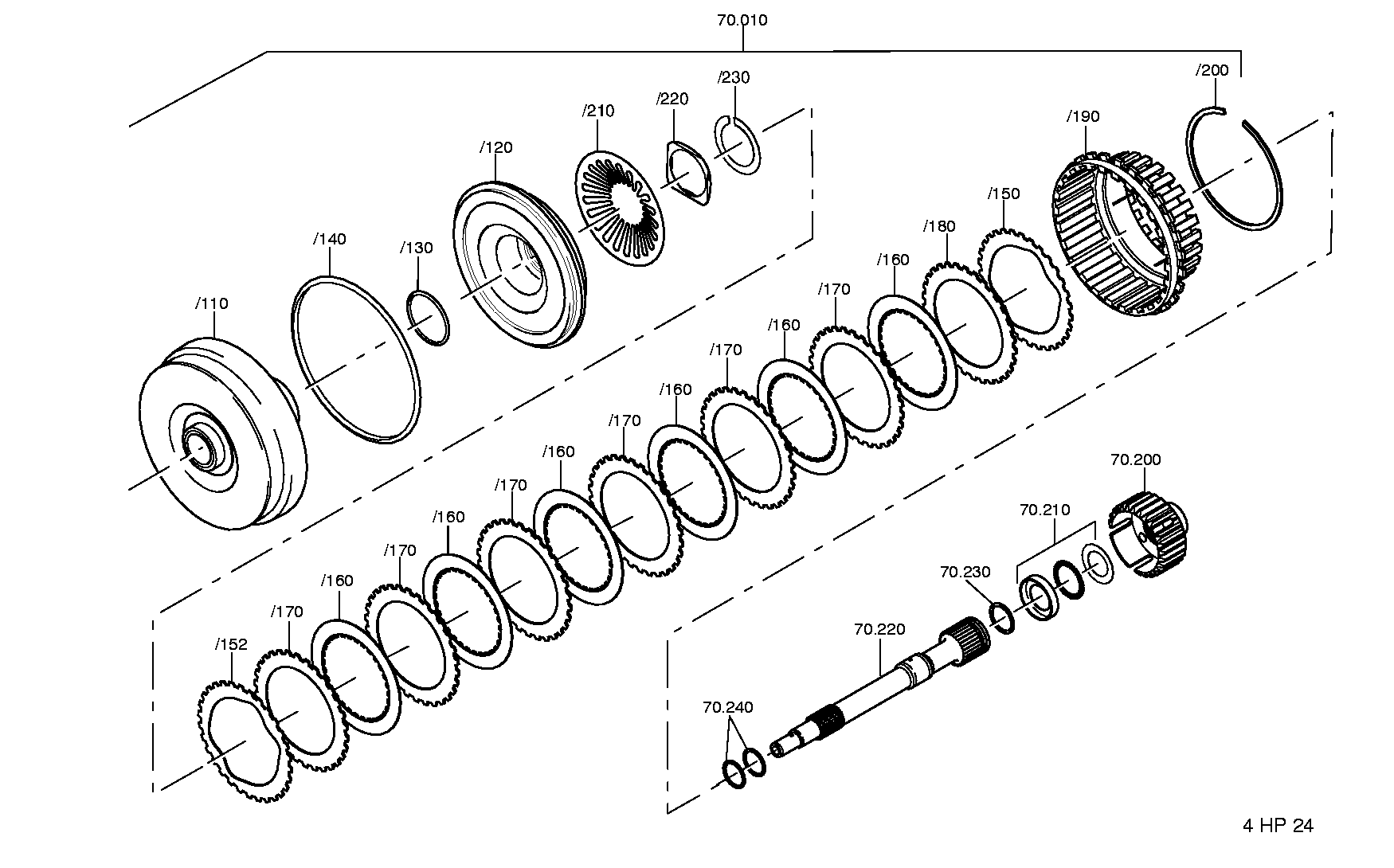 drawing for UNIPART 02JLM 10404 - ROUND SEALING RING (figure 2)