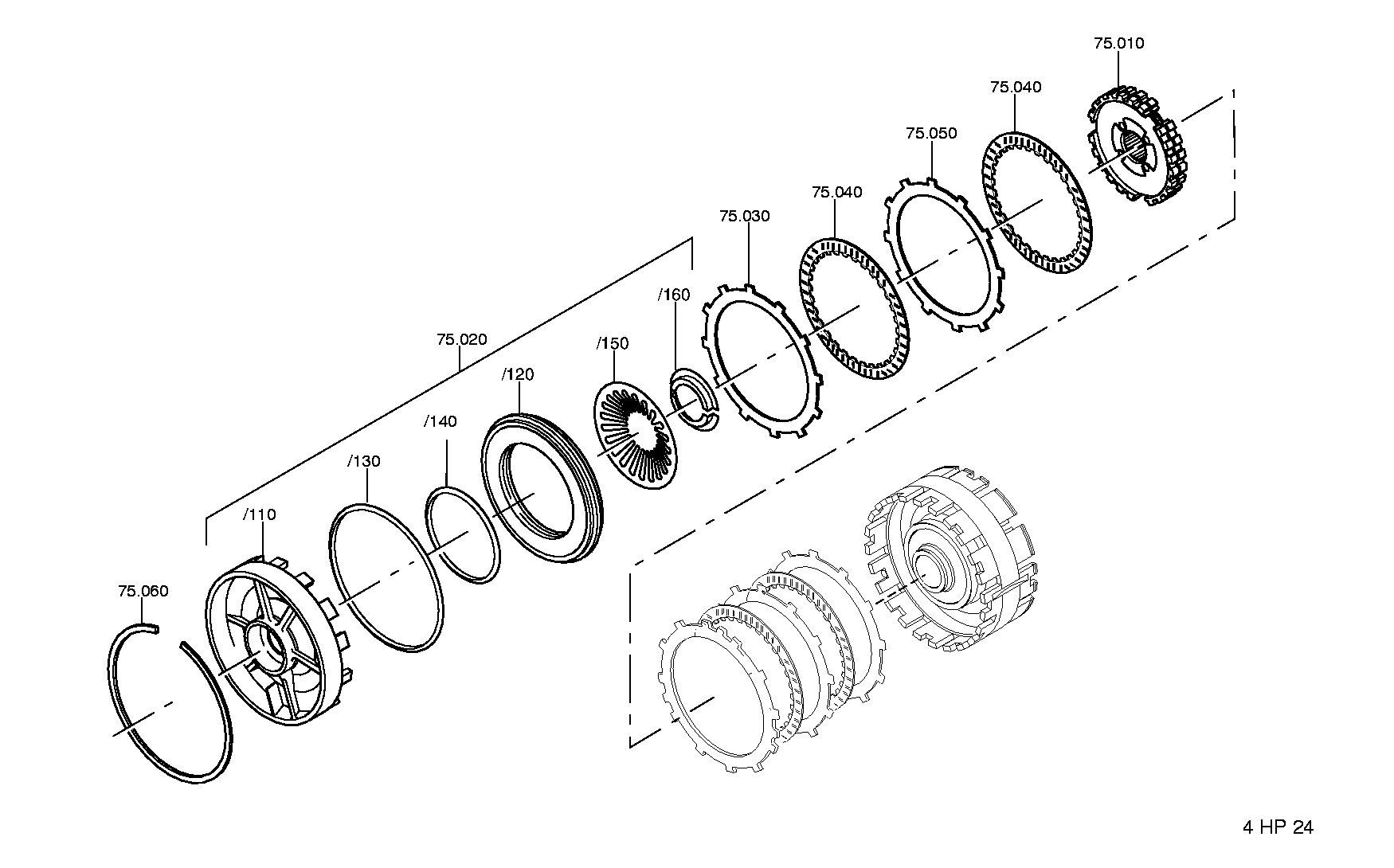 drawing for JAGUAR CARS LTD. 02JLM 919 - ROUND SEALING RING (figure 3)