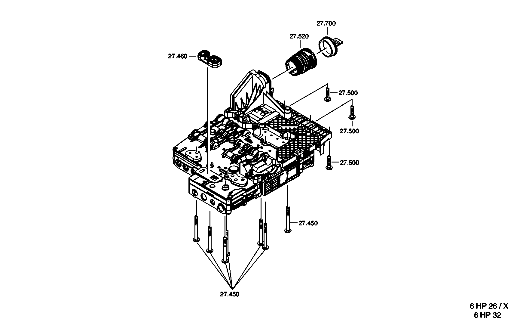 drawing for Bentley Motors Limited 018325061B - HEXALOBULAR DRIVING SCREW (figure 1)