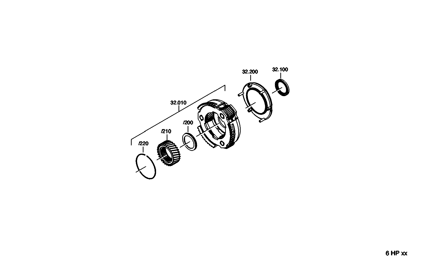 drawing for FORD MOTOR COMPANY 5L7Z 7B256A - AXIAL WASHER (figure 1)