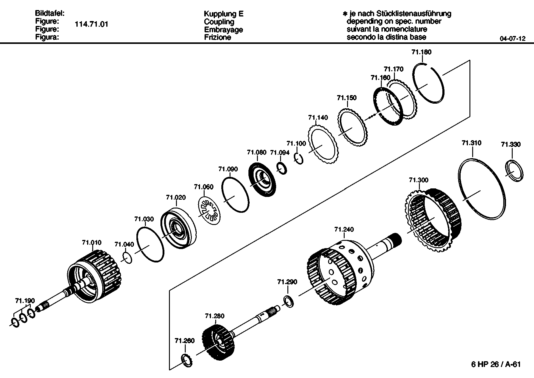 drawing for FORD MOTOR COMPANY 5L7Z 7C122C - SNAP RING (figure 3)