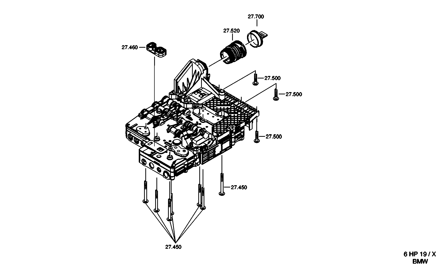 drawing for Hyundai Construction Equipment 4639049600 - ADAPTER (figure 1)