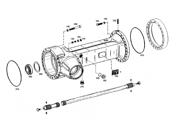 drawing for PETER RENZ SP. Z O. O. 11014188 - CAP SCREW (figure 1)