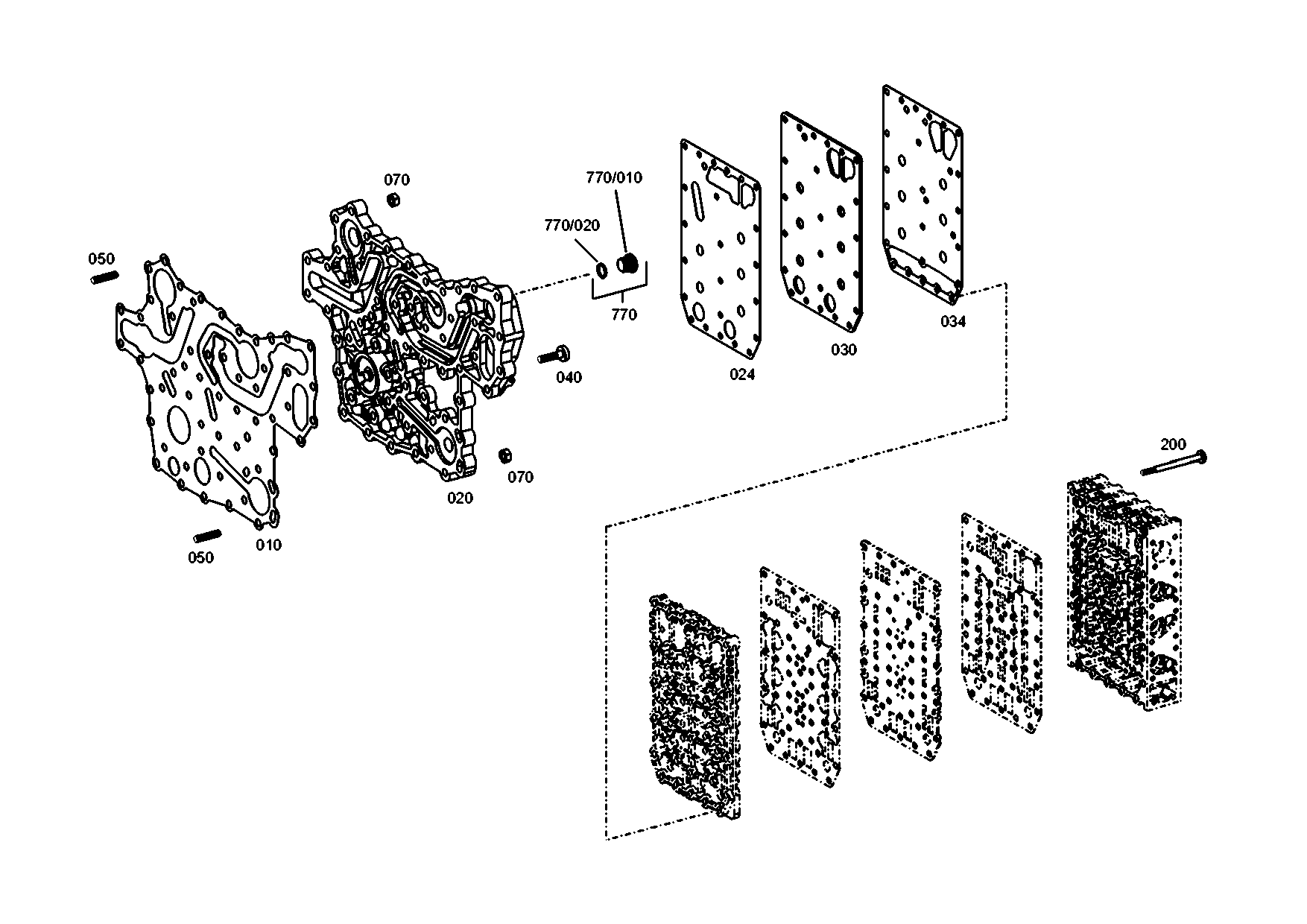 drawing for Hyundai Construction Equipment ZGAQ-09068 - GASKET (figure 5)