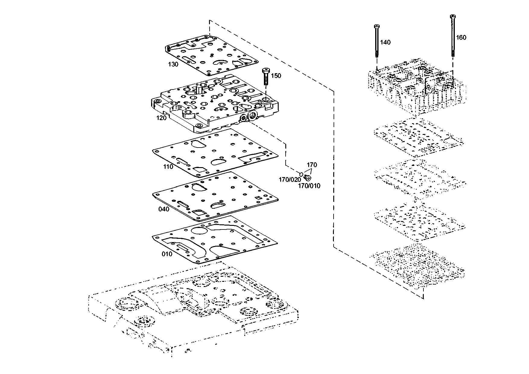 drawing for NOELL GMBH 140521261 - GASKET (figure 1)