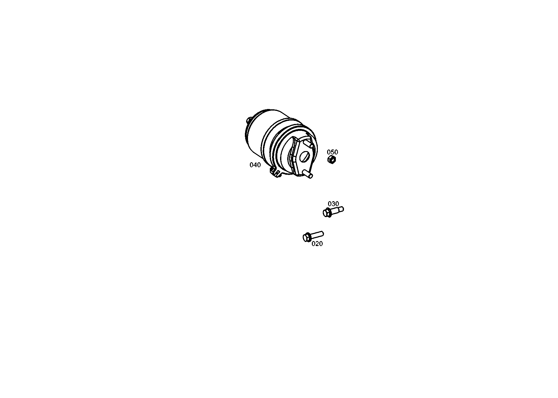 drawing for EVOBUS A0059902551 - LOCKING NUT (figure 3)