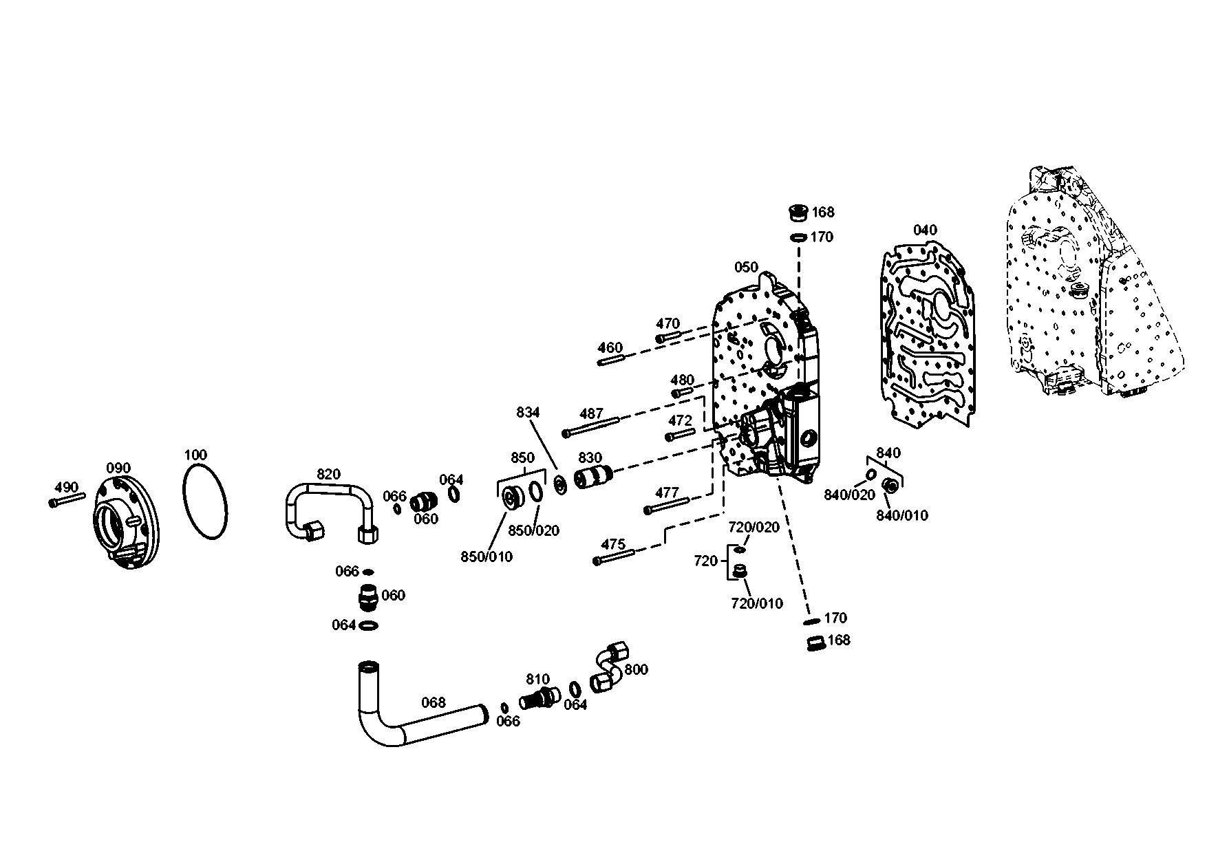 drawing for VOLKSWAGEN AG 01L 927 321 - INDUCTIVE TRANSMITTER (figure 1)