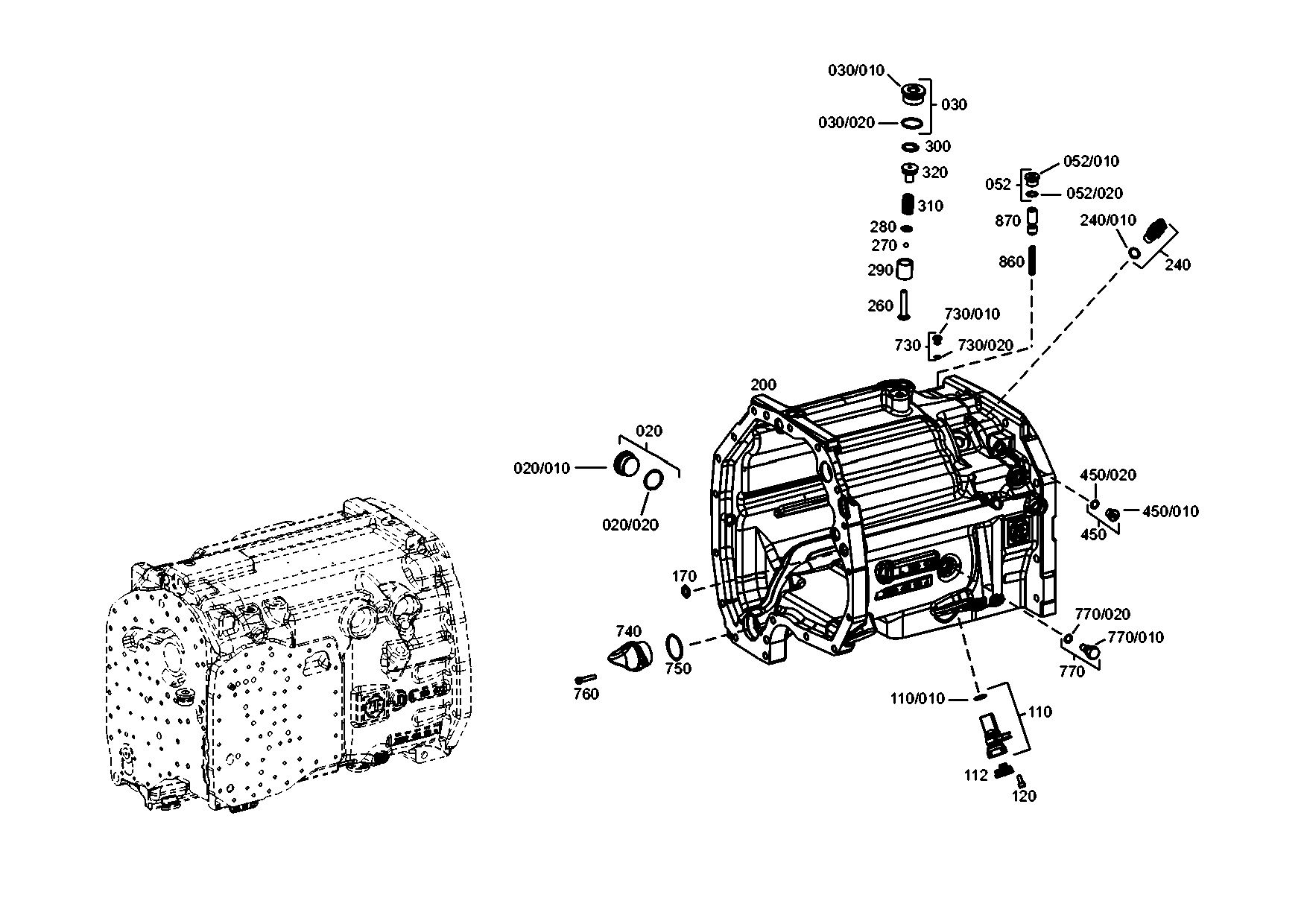 drawing for VOLKSWAGEN AG 01L 927 321 - INDUCTIVE TRANSMITTER (figure 3)