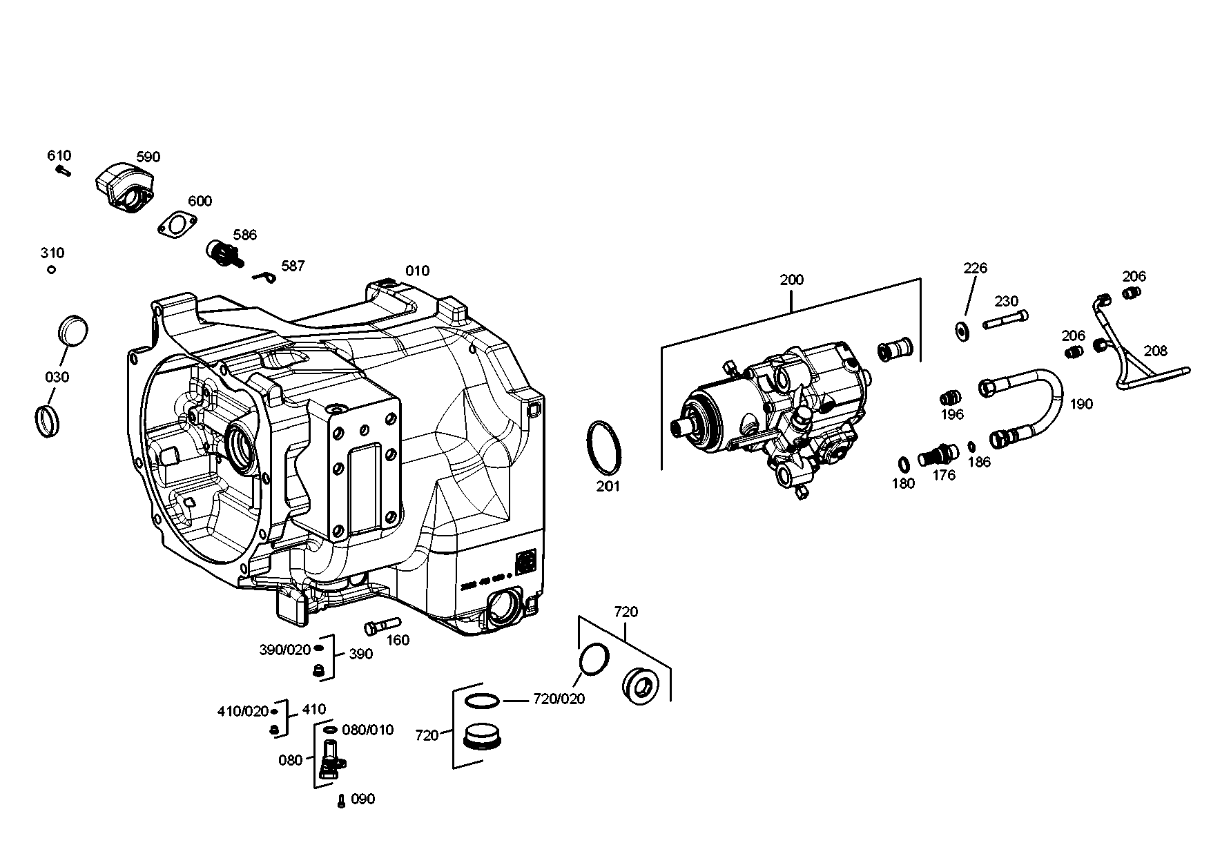 drawing for MITSUBISHI 6T6408 - O-RING (figure 5)