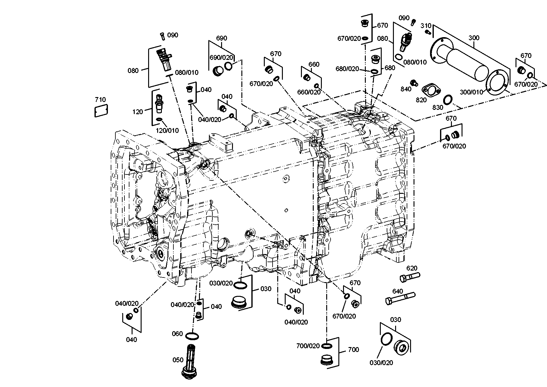 drawing for MITSUBISHI 6T6416 - O-RING (figure 3)