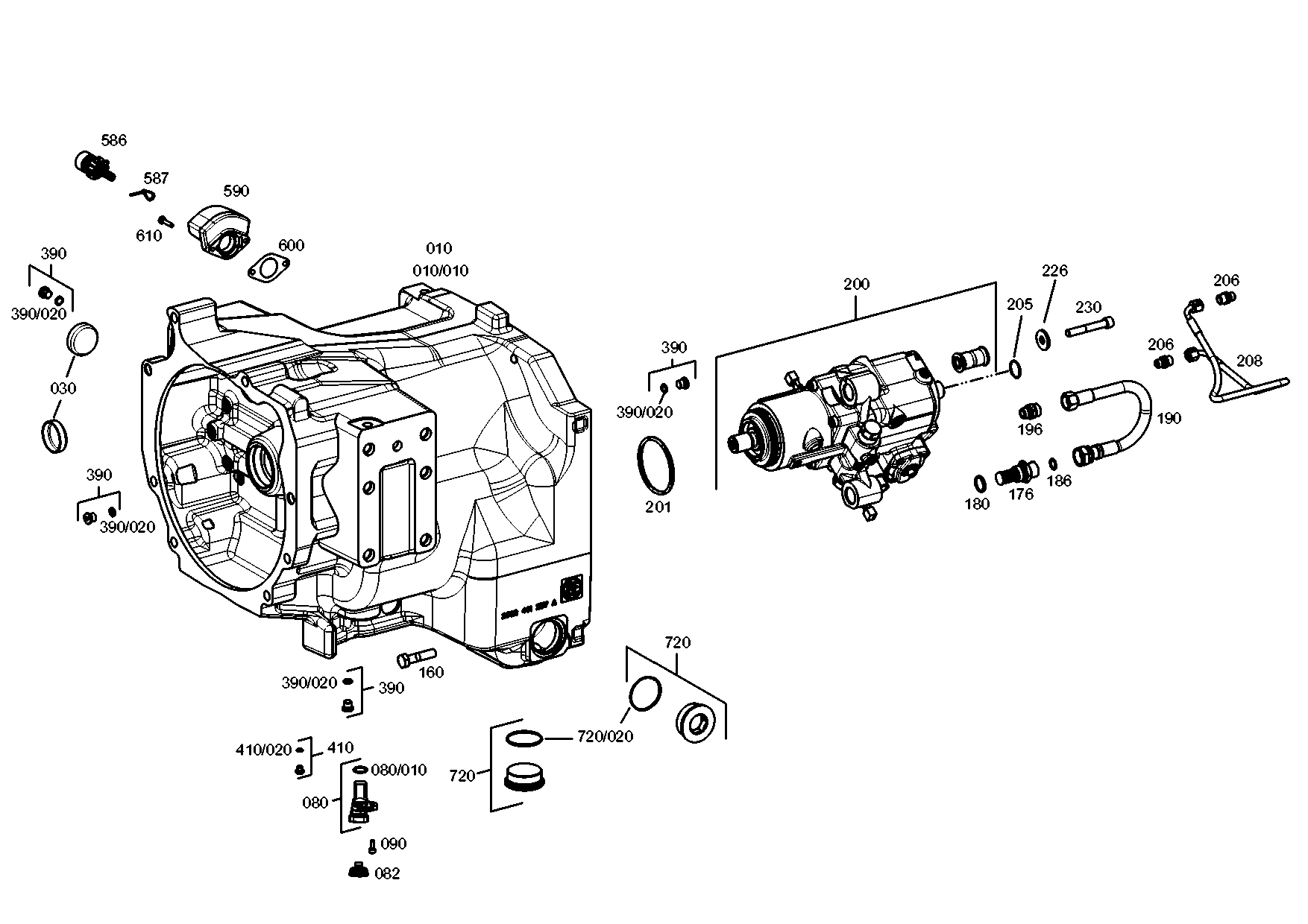 drawing for DOOSAN 504615 - O-RING (figure 1)