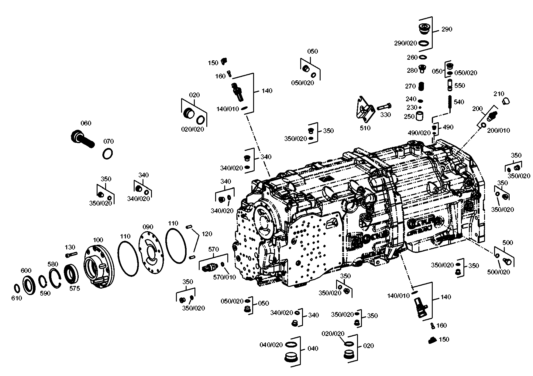 drawing for JOHN DEERE L150870 - O-RING (figure 3)