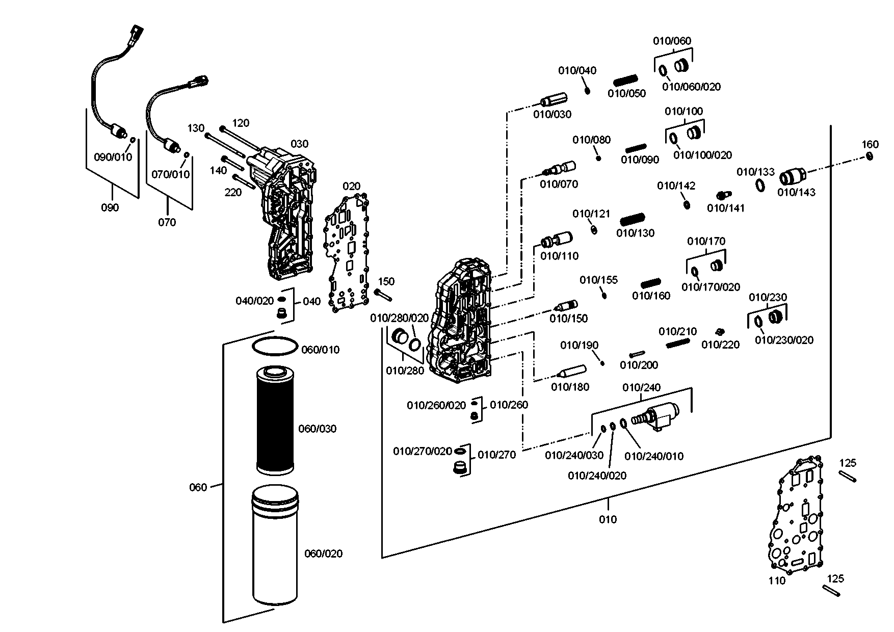 drawing for AGCO V35008500 - SOLENOID VALVE (figure 4)