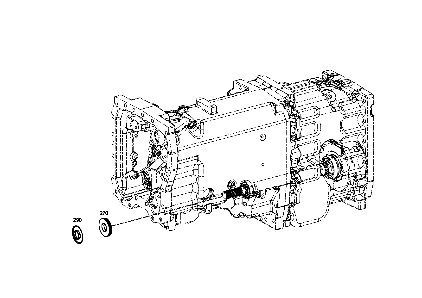 drawing for AGCO 026137R1 - RETAINING RING (figure 4)