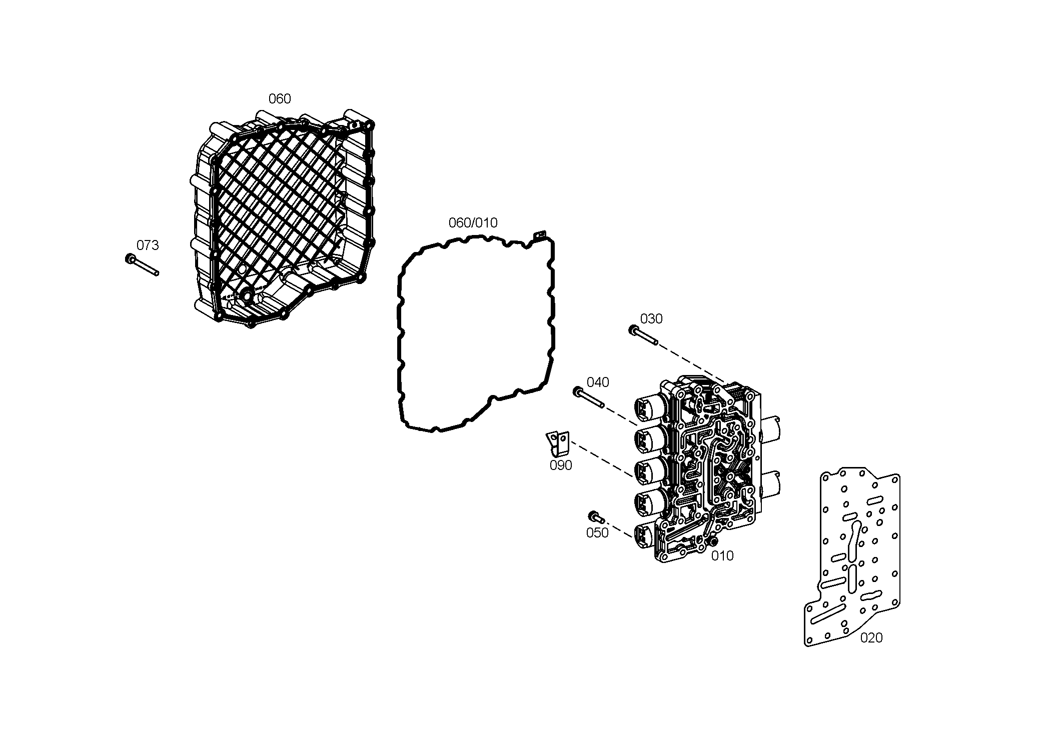 drawing for KUBOTA 3J08022441 - GASKET (figure 2)