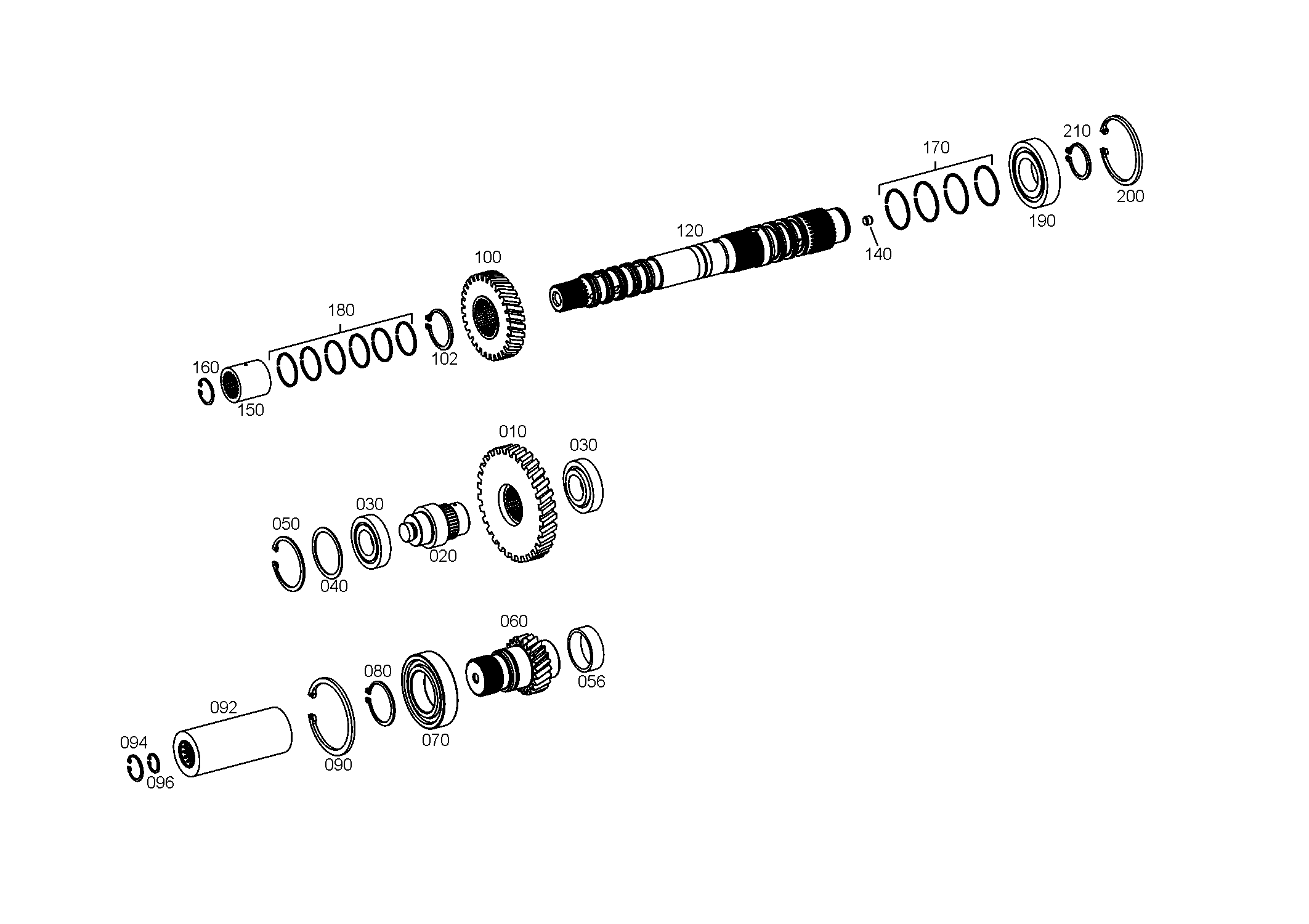 drawing for KIA-MOTORS CORP 0630531050 - RETAINING RING (figure 1)