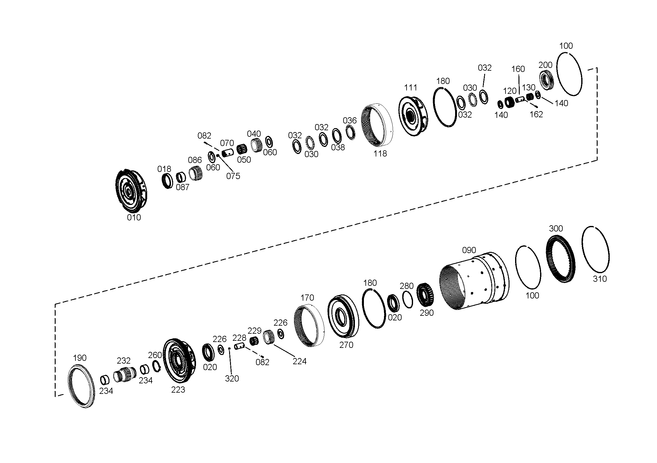 drawing for PPM 09397960 - BALL BEARING (figure 1)