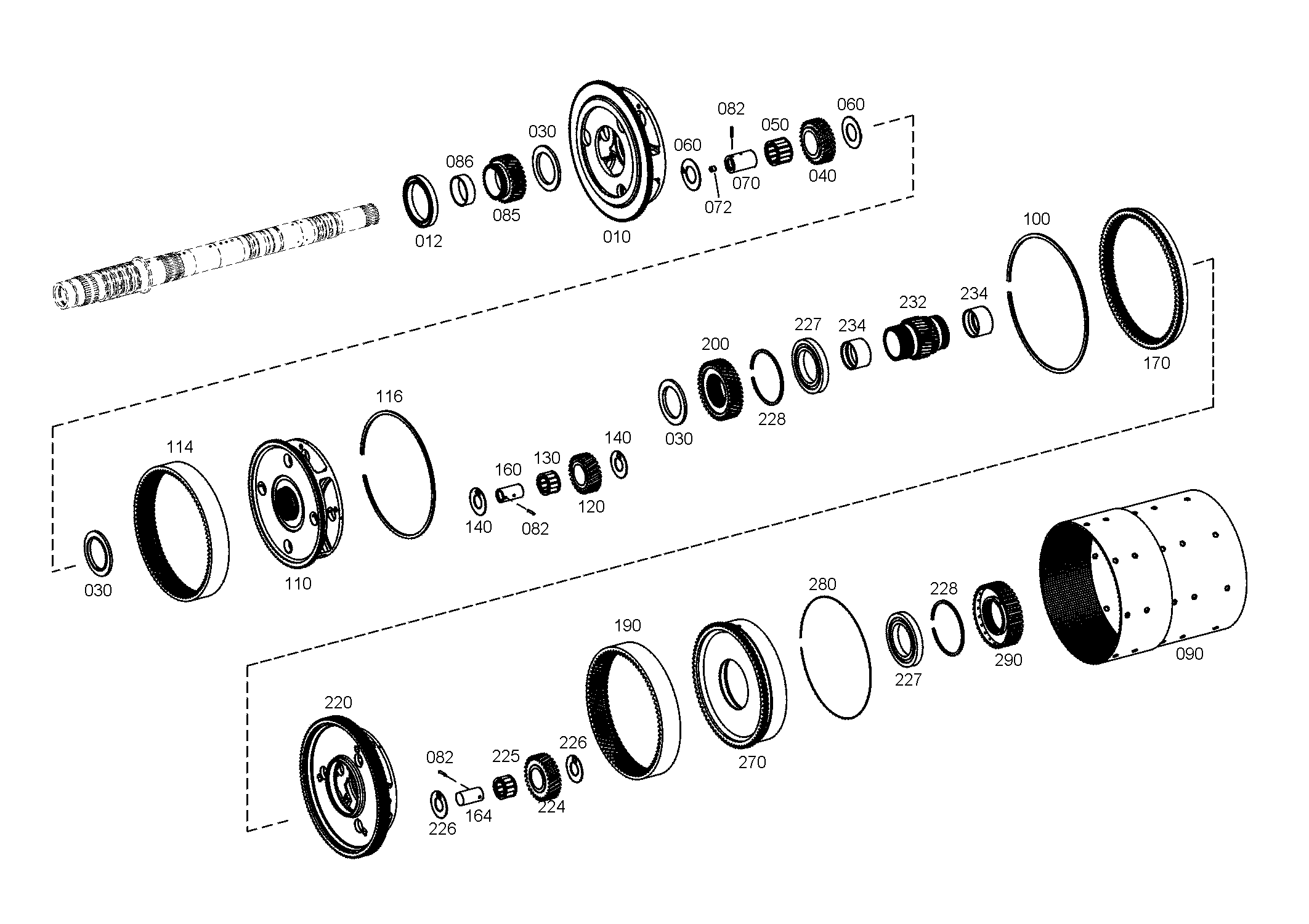 drawing for MAN 06.29029-0065 - SNAP RING (figure 1)