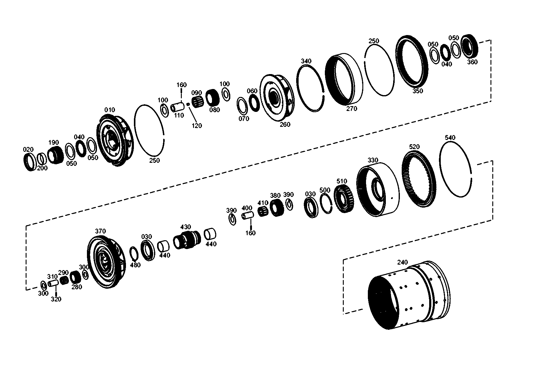 drawing for PPM 09397960 - BALL BEARING (figure 4)